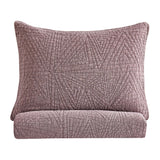 Dancing Triangles Stonewashed Cotton Quilt Set