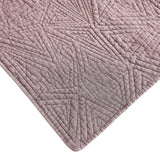 Dancing Triangles Stonewashed Cotton Quilt Set