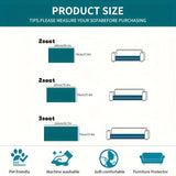 Bohemian Cushion Cover for Armless Sofa – Non-Slip, All-Season