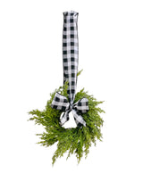 Mini Christmas Cabinet Wreath