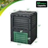 80-Gallon Outdoor Composter