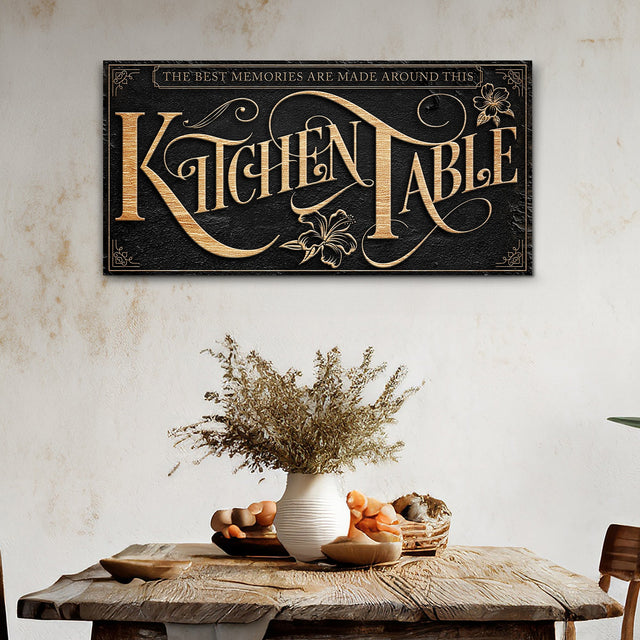 Table Prep. Sign Kitchen Table Sign – Plow & Hearth