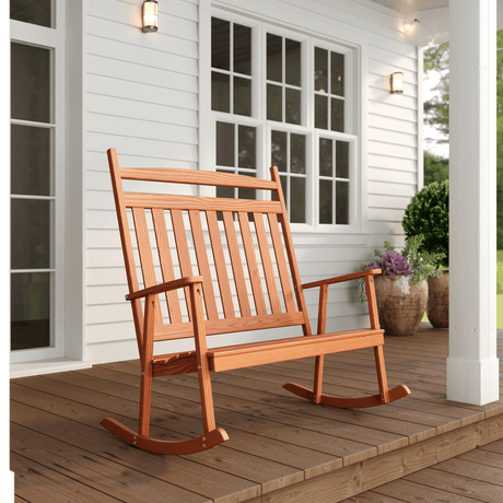 Keystone Amish Co. Classic Double Porch Rocker