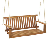 Acacia Wood Porch Swing Bench