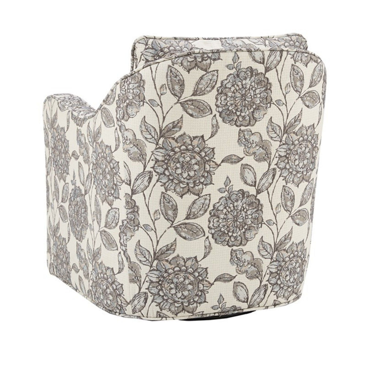Floral Rotating Arm Chair