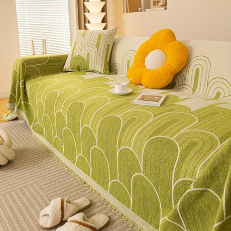 Boho Chic Pet Sofa Cover: Stylish & Pet-Friendly Protect Furniture