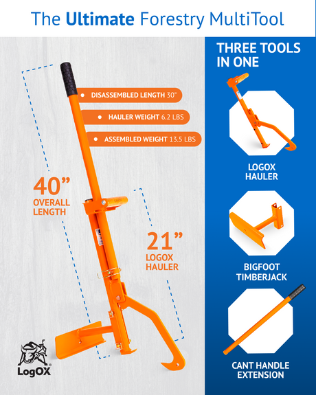 LogOX 3-in-1 Forestry MultiTool