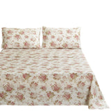 Hint of Mint Dainty Cottage Flat Sheet w/ Pillow Case