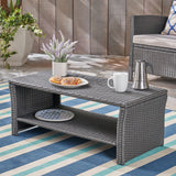 St Lucia Rattan Coffee Table