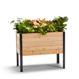 Cedar Raised Garden Bed, 18"W x 36"L