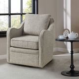 Floral Rotating Arm Chair