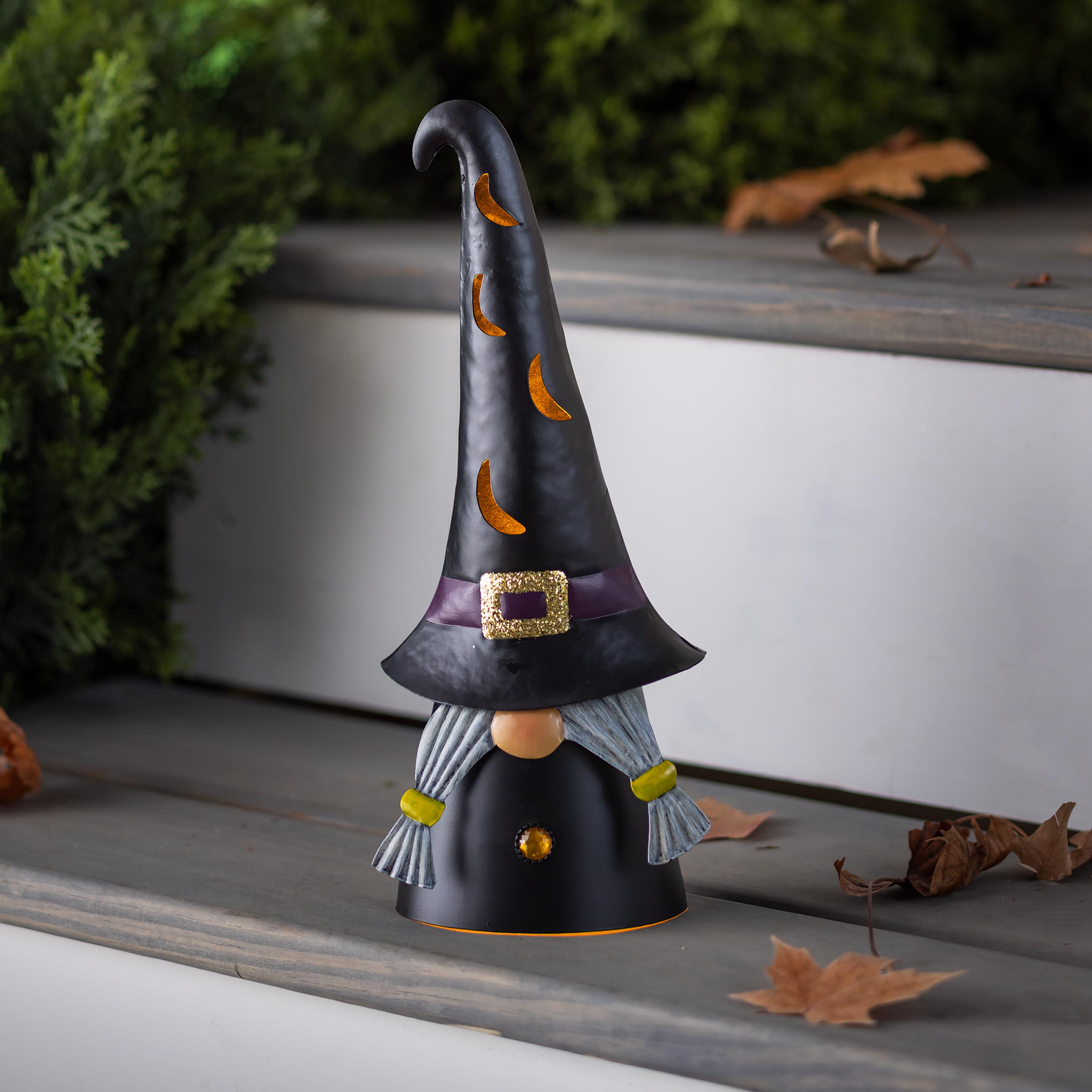 Hotsell Handmade 23 in Halloween Wreath Boo Witch Gnome LED Lighted #W1