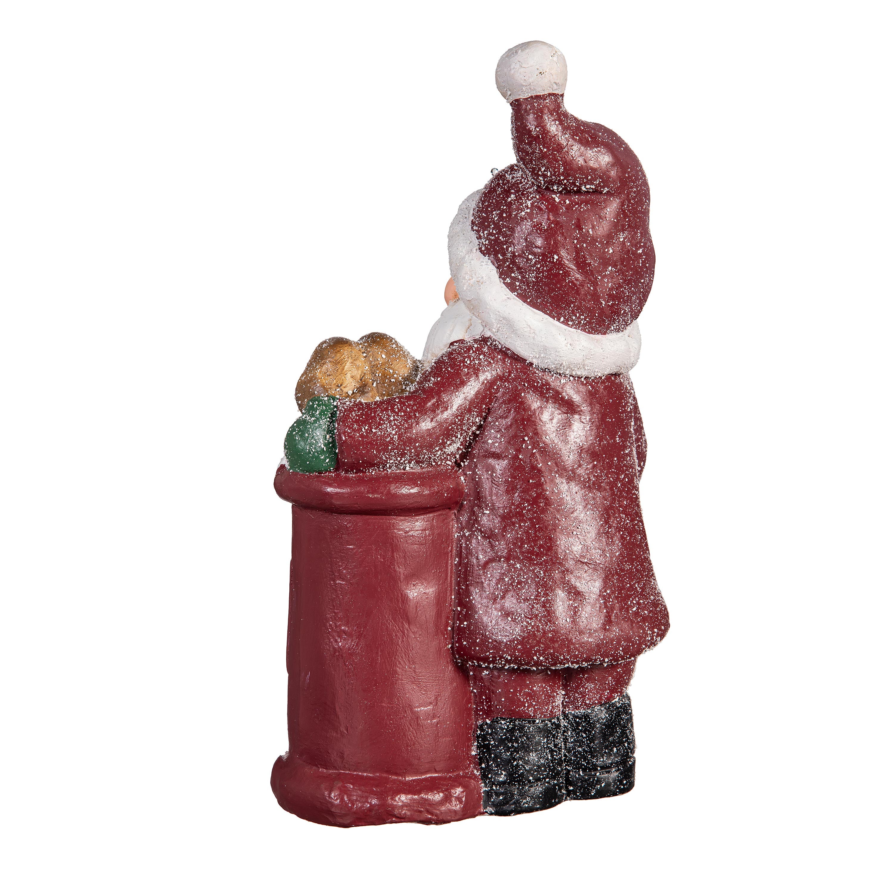 Woodland Storybook Letters to Santa LED Garden Statue – Plow & Hearth