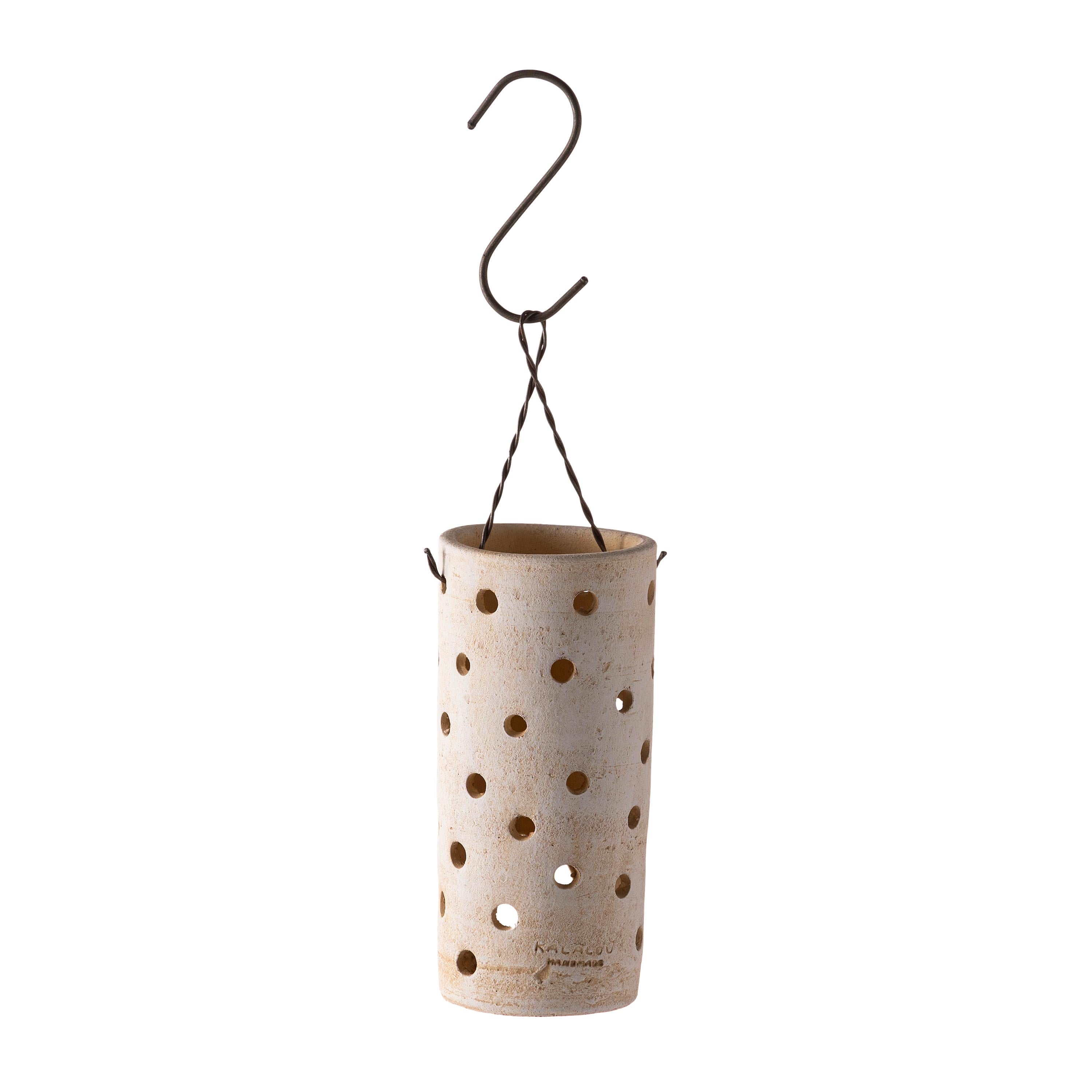Clay Hanging Candle Lantern – Plow & Hearth