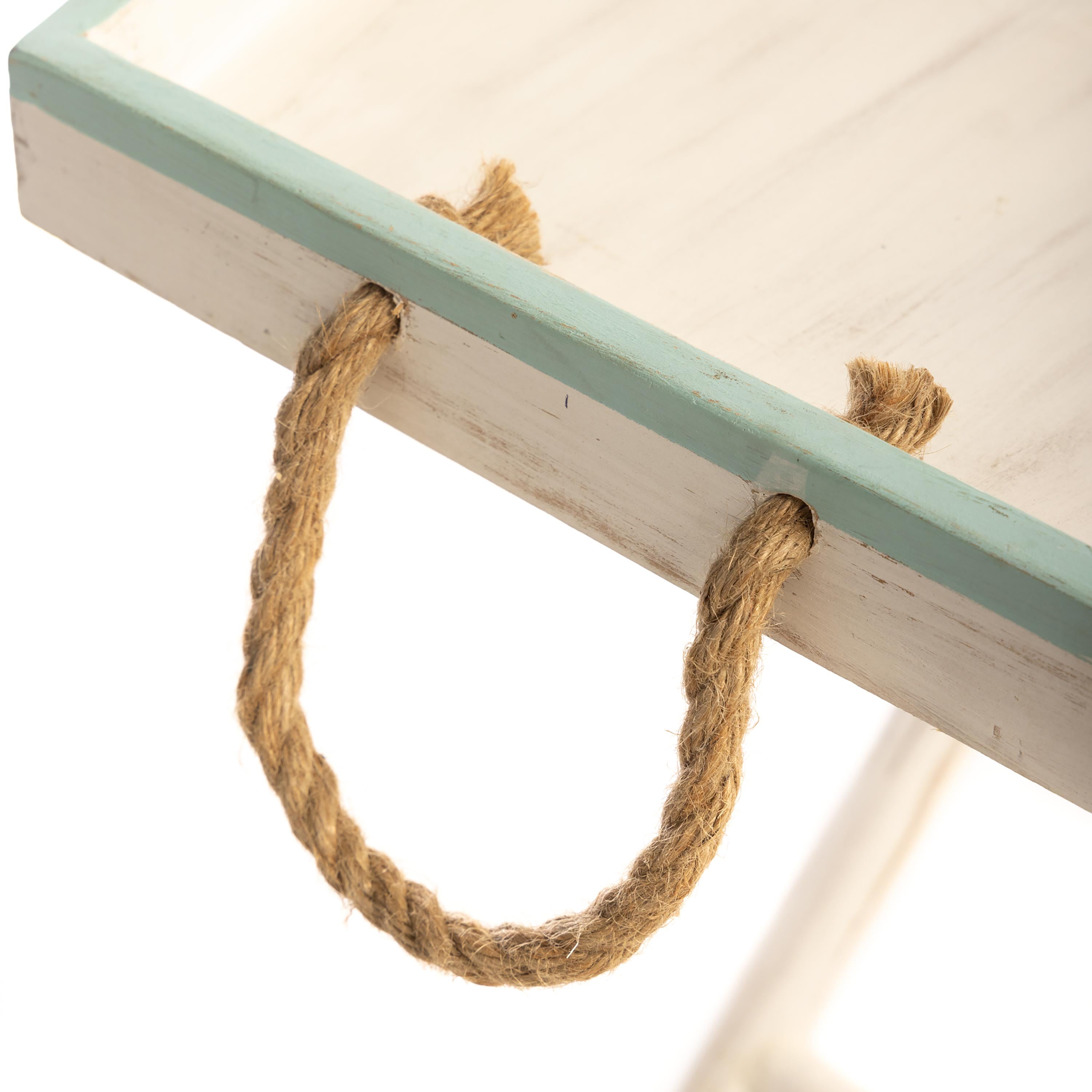 Nautical Wooden Boat Table with Oar Legs – Plow & Hearth