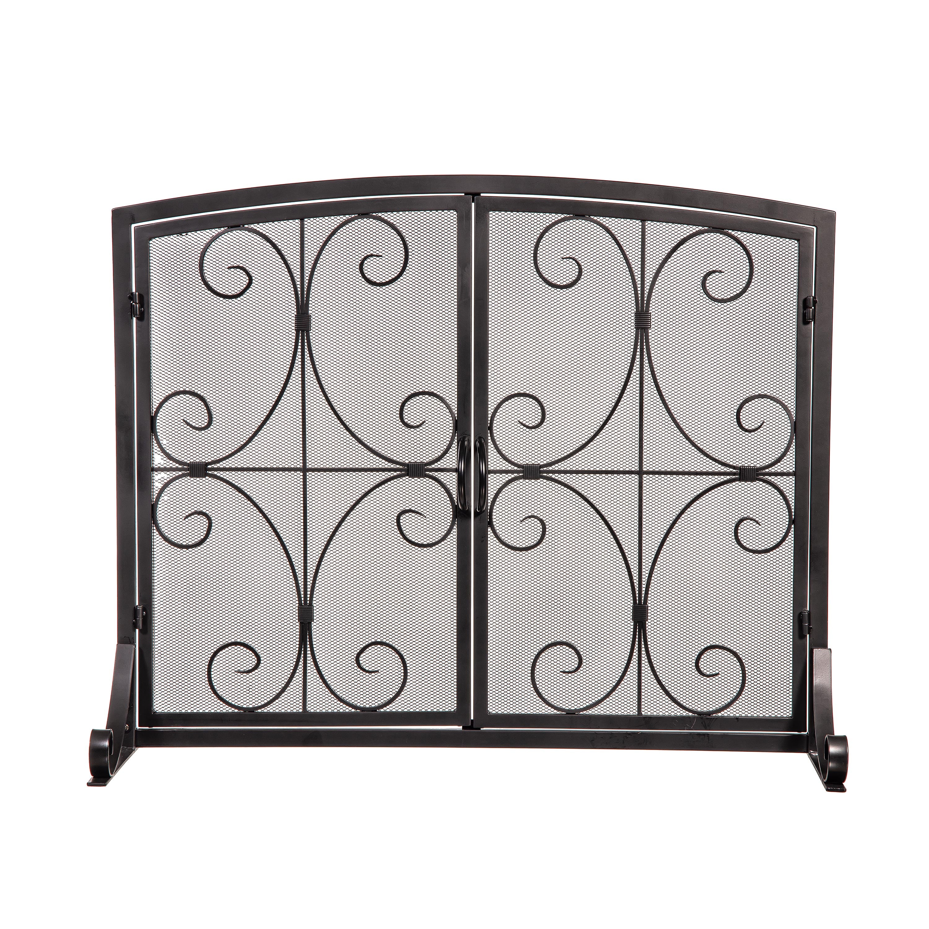 Plow & Hearth Florence Fireplace Screen - Thumbnail 3