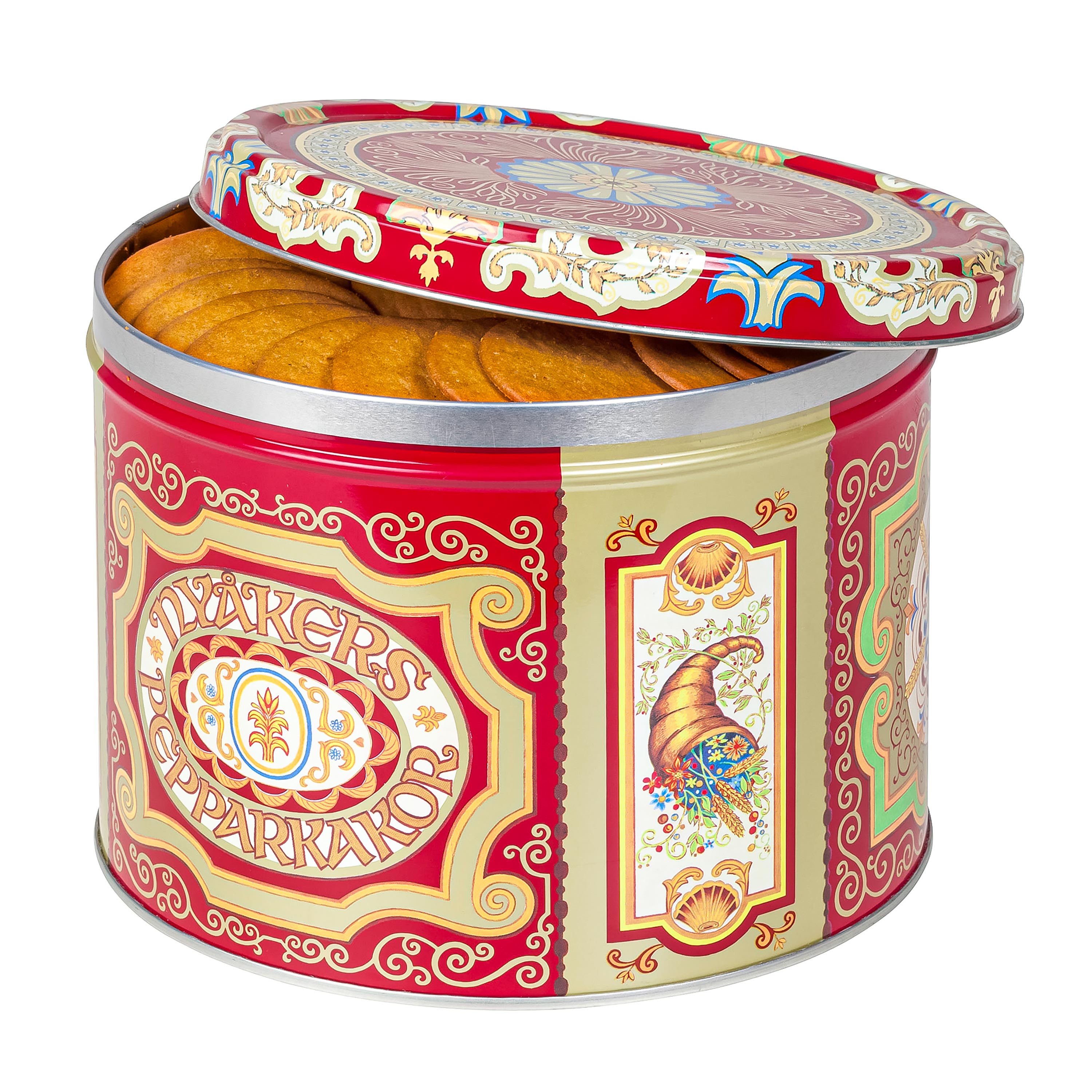Nyakers Swedish Gingersnap Cookies In Gift Tin | Plow & Hearth