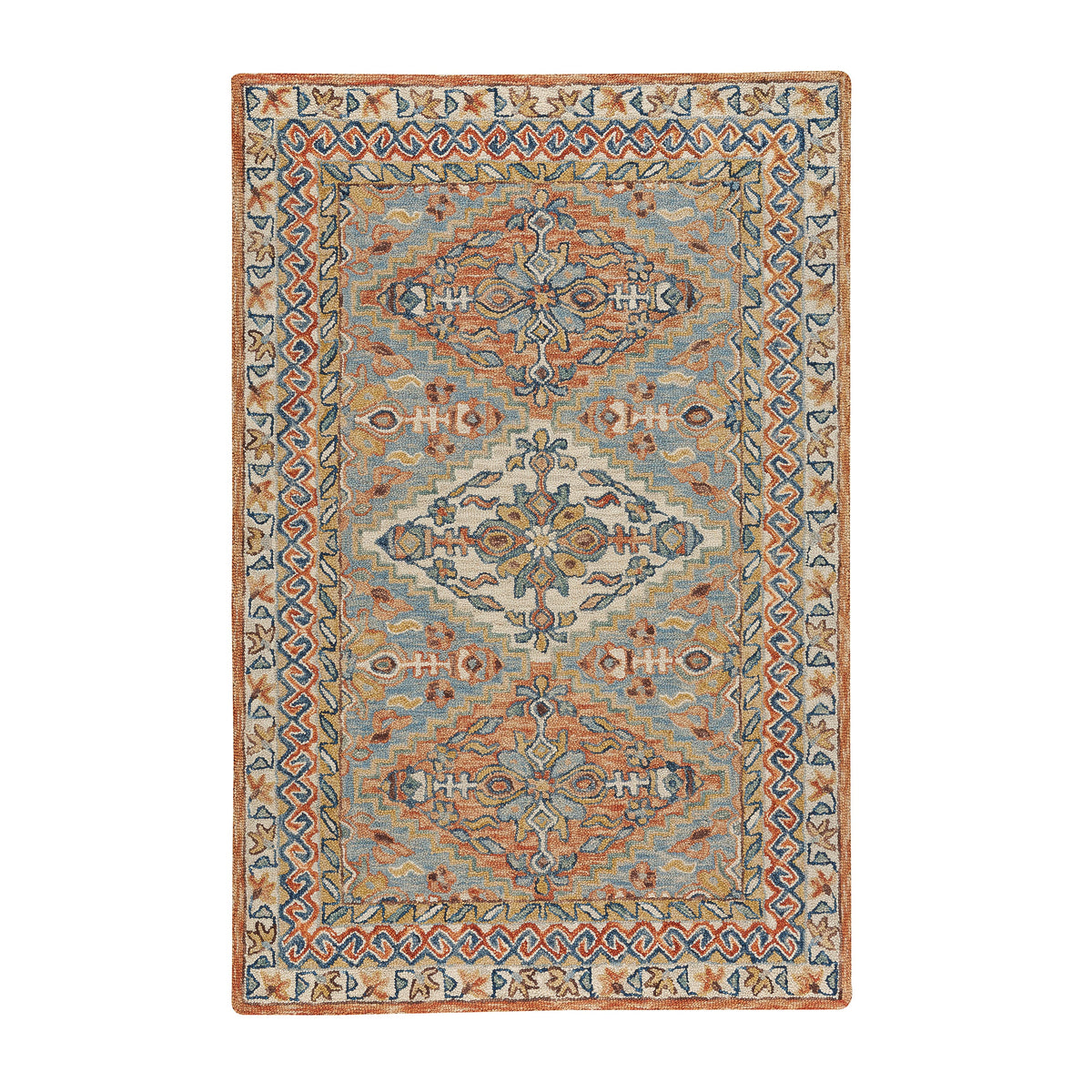 Mountain Sunset Wool Rug, 5' x 8' – Plow & Hearth