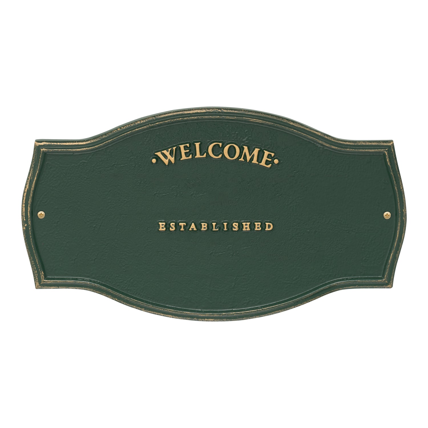 Heirloom Personalized Welcome Plaque | Plow & Hearth