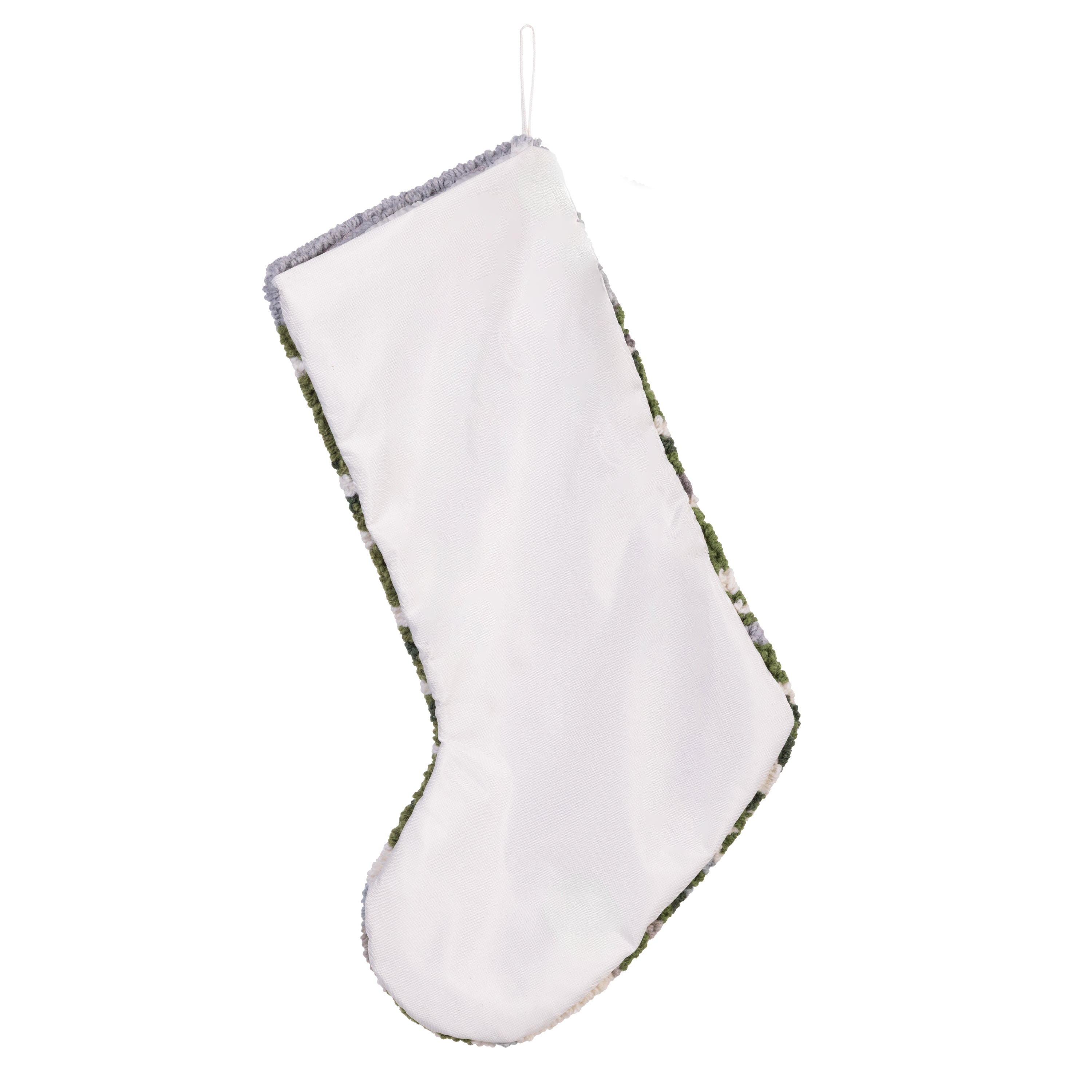 Plow & Hearth Snow Fox Hook Stocking - Thumbnail 4