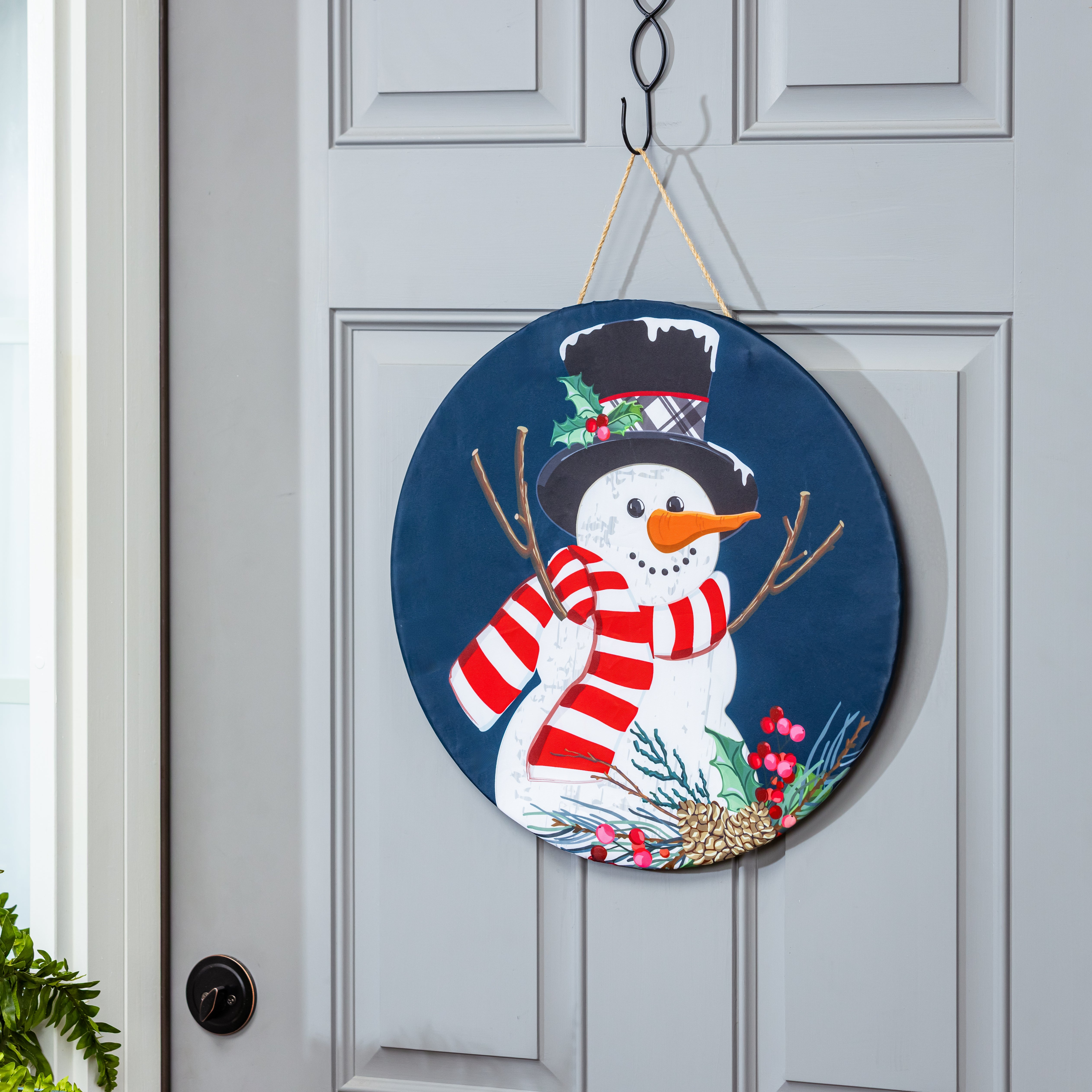 【decorate】 Americana and Harvest, 4-Season Interchangeable Door Decor Set