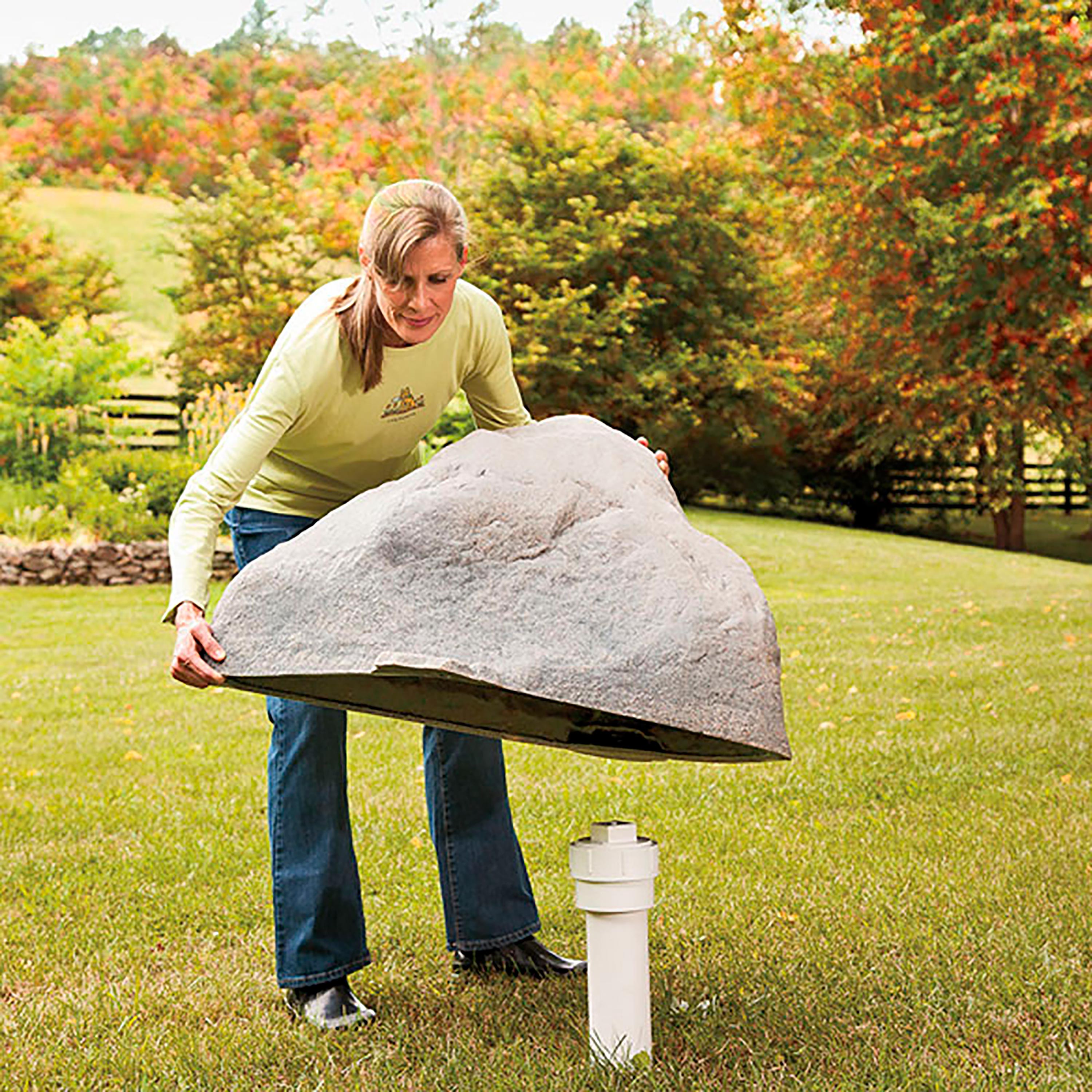 USA-Made Medium Mock Rock | Maintenance Free | Plow & Hearth