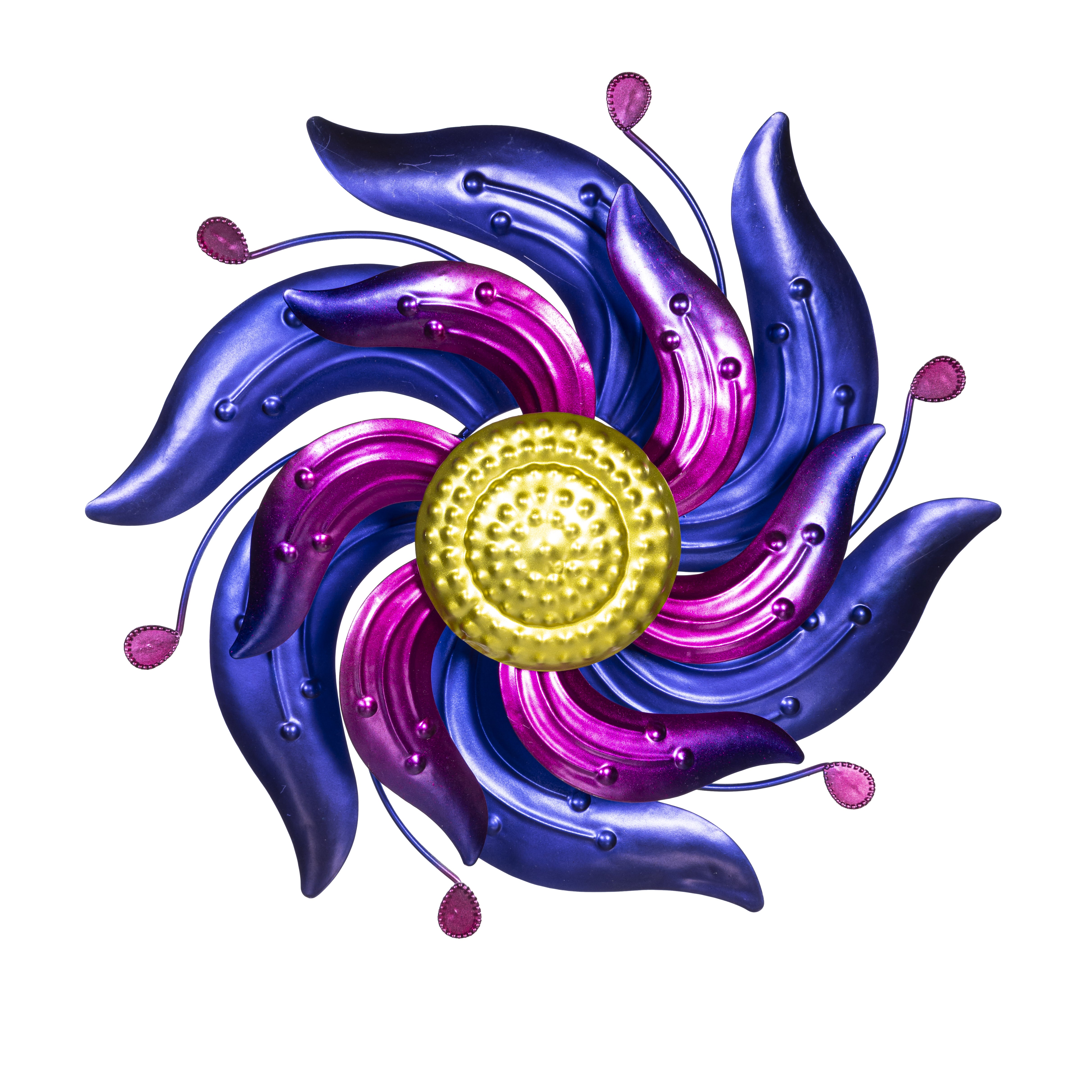 Celestial Swirl Purple Wall Spinner 13