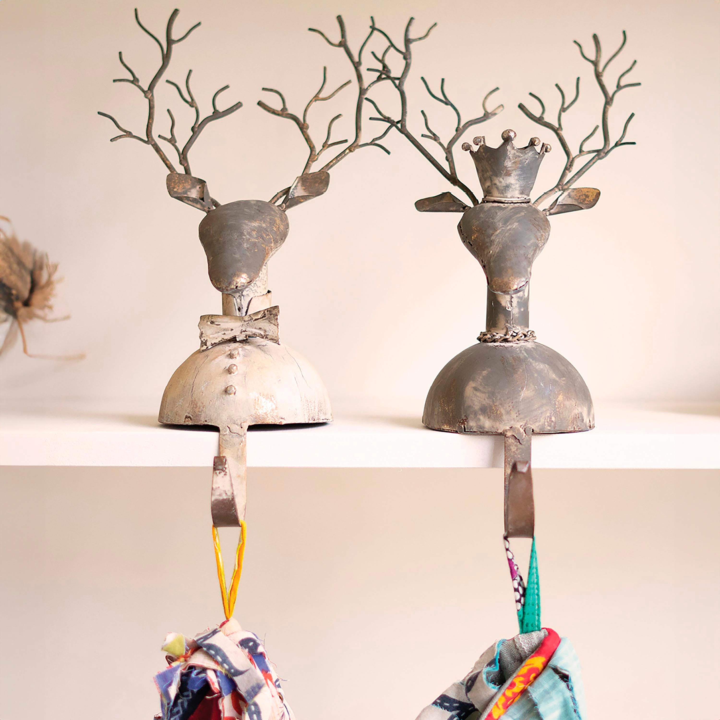 Evergreen Stocking Holders