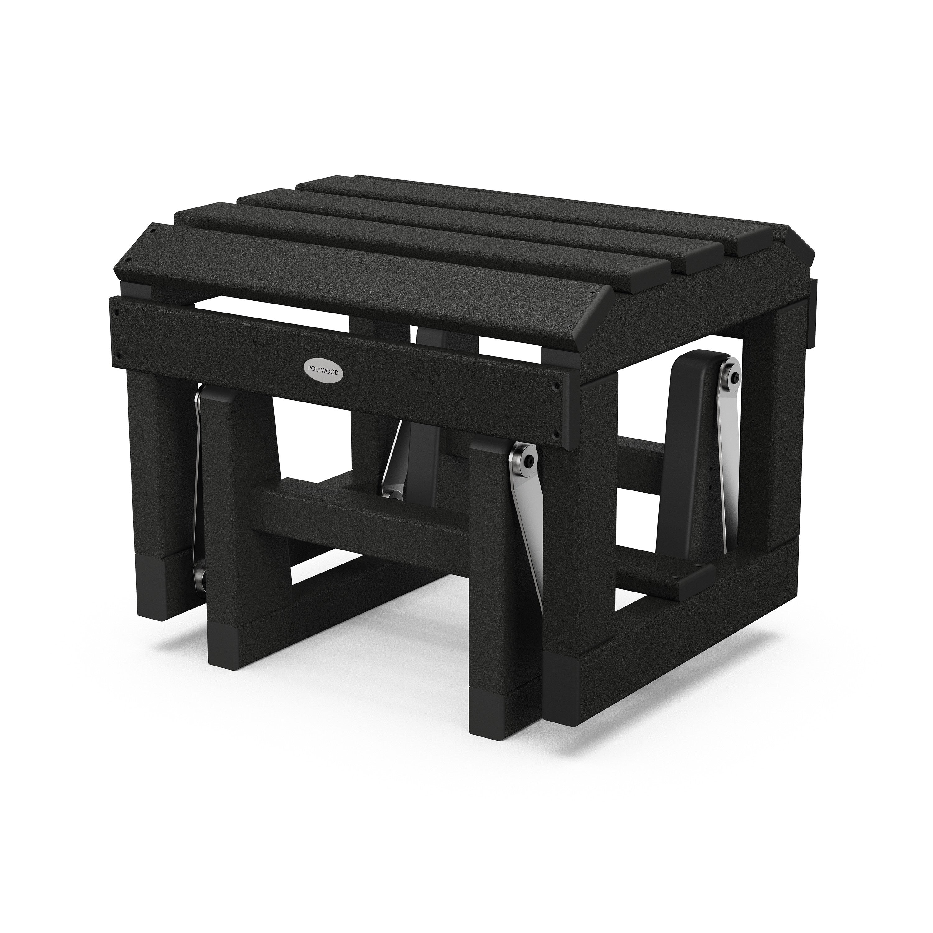 POLYWOOD® Classic Adirondack Glider Ottoman – Plow & Hearth