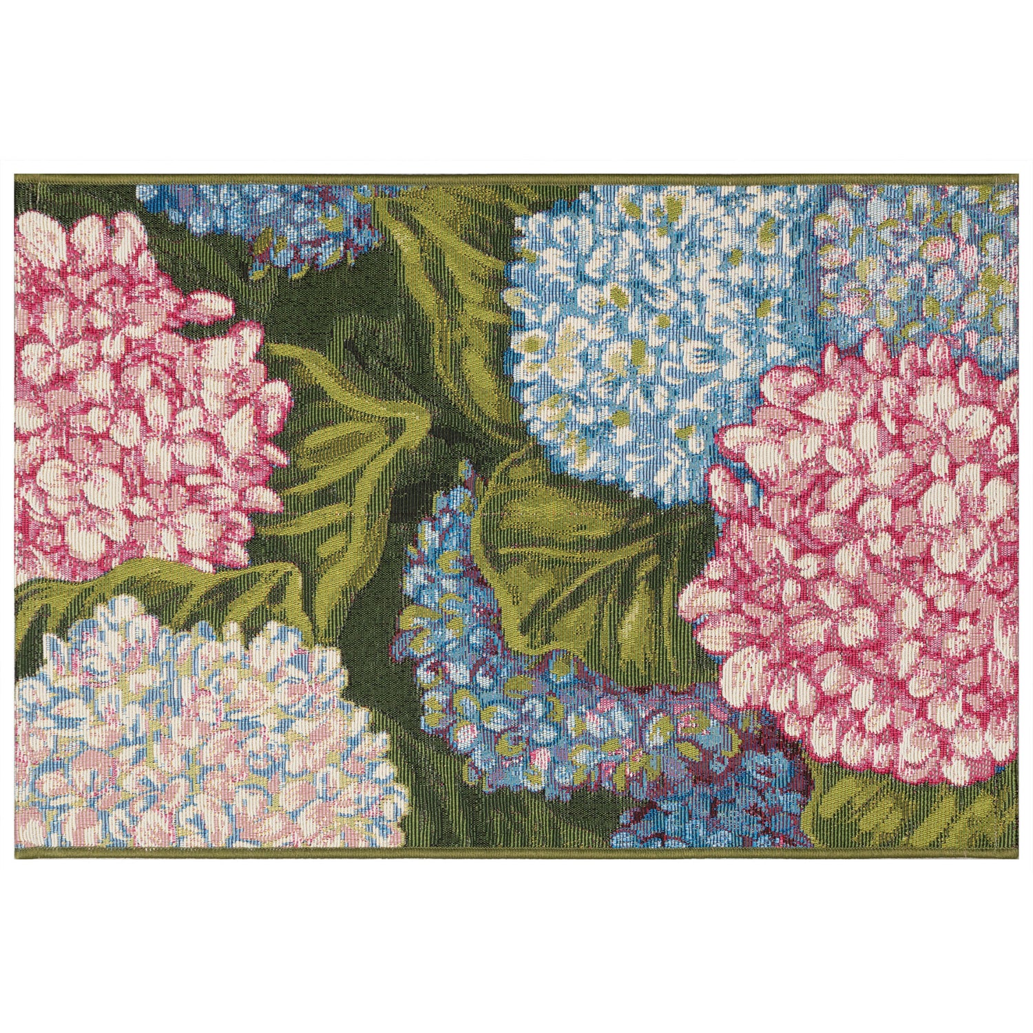 Hydrangeas Indoor/Outdoor Rug – Plow & Hearth
