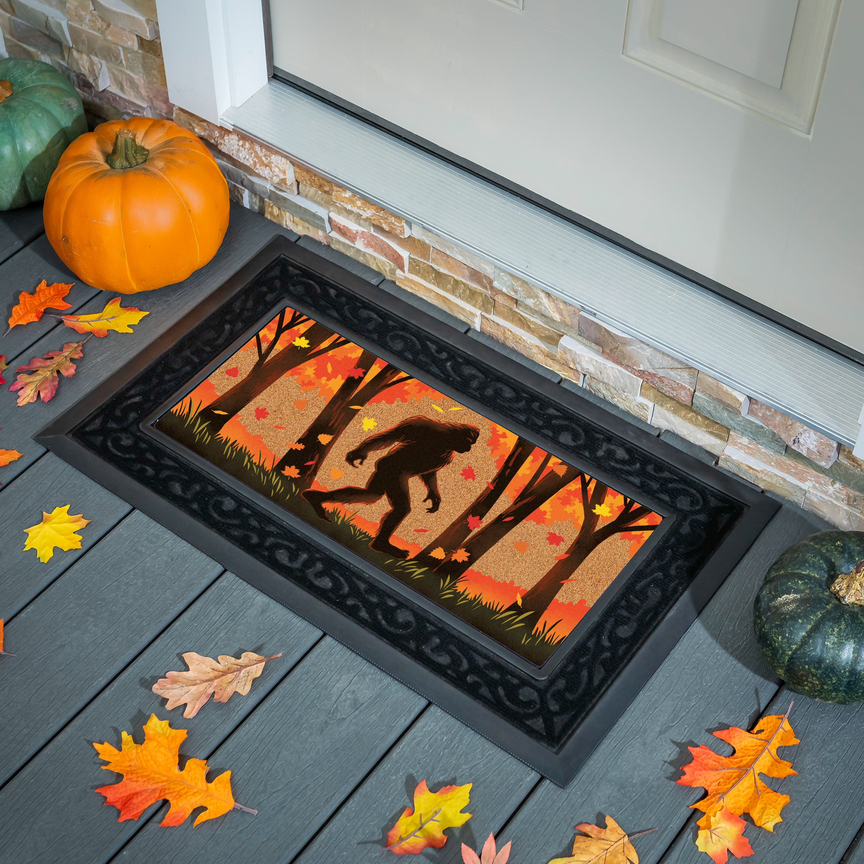 Harvest Bigfoot Flocked Coir Sassafras Switch Mat, 22