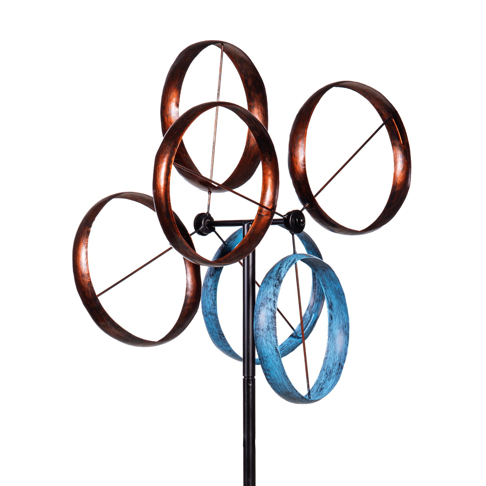 Metal Roundabout Breeze Wind Spinner 72