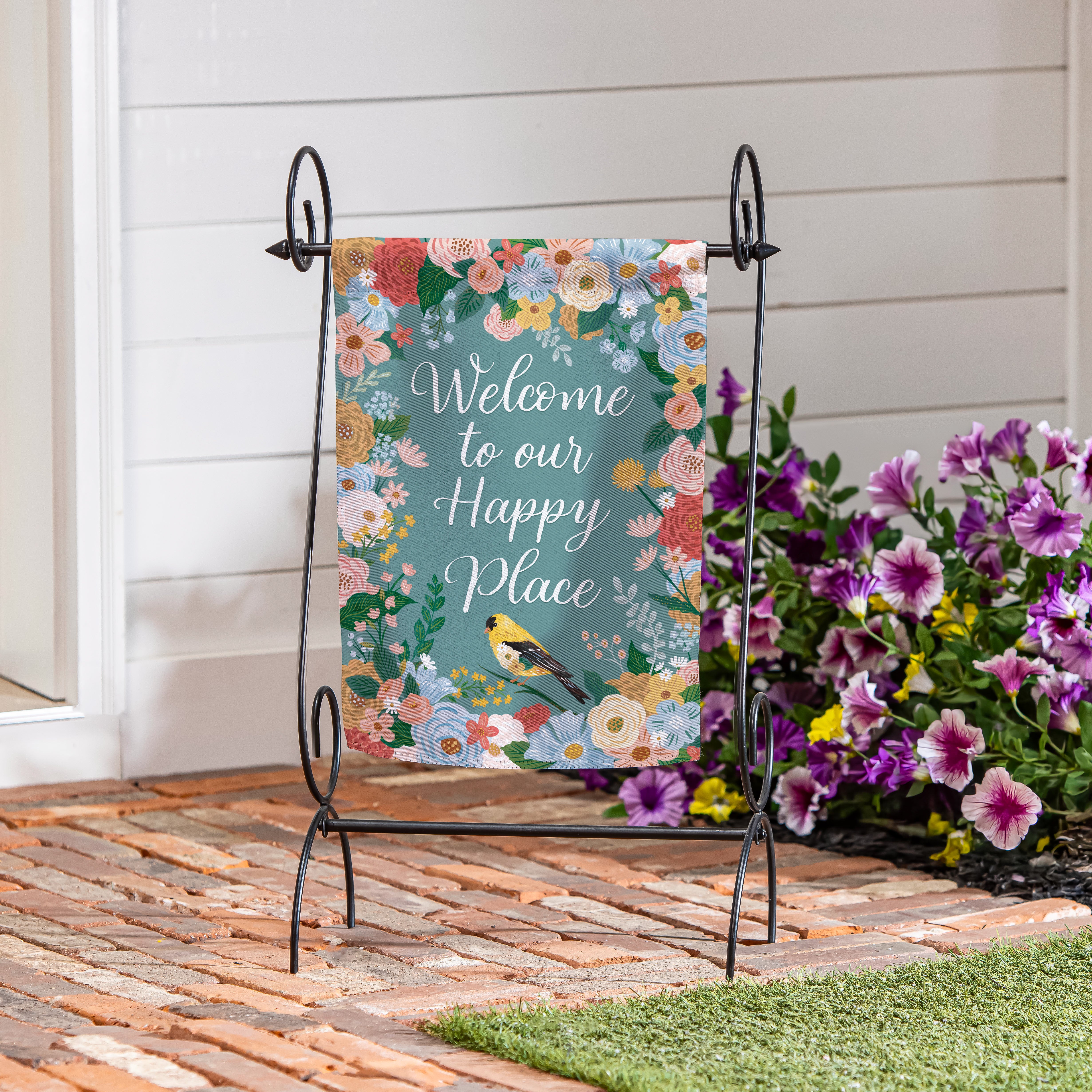 Cottage Garden Garden Flag - Thumbnail 5