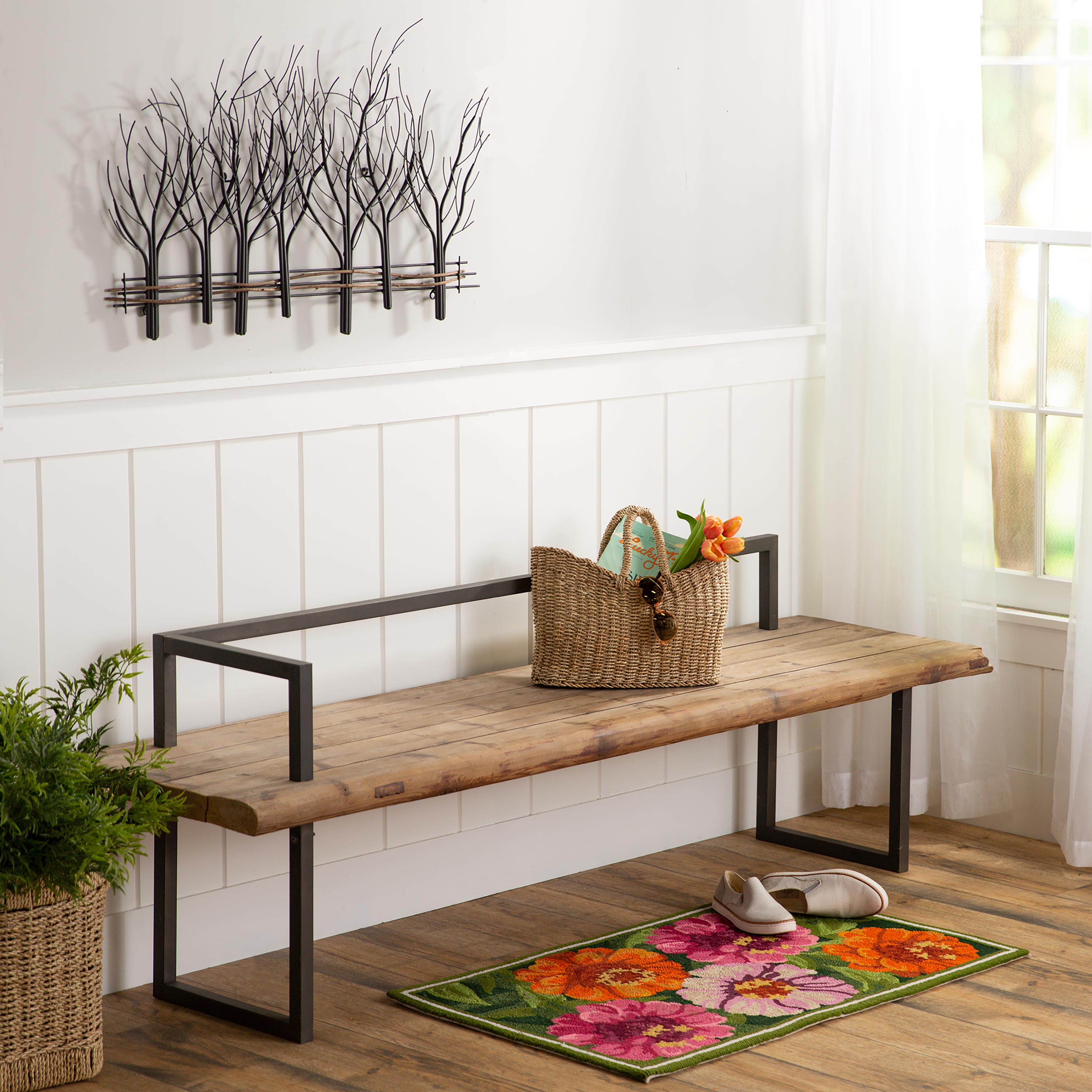 Indoor/Outdoor Zinnia Hooked Polypropylene Accent Rug – Plow & Hearth