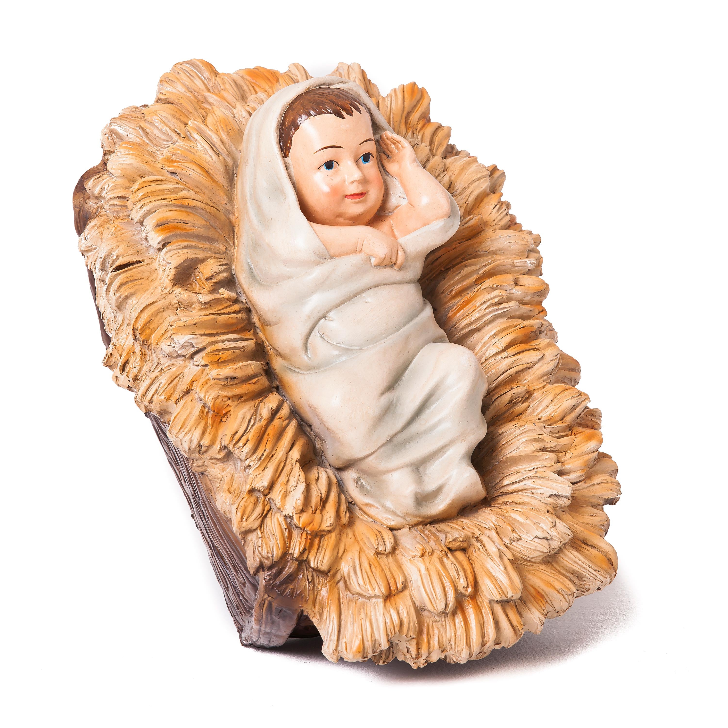 立体・オブジェ Nativity Baby Jesus Amazon.com: Joseph's Studio by Roman - Color Baby Jesus
