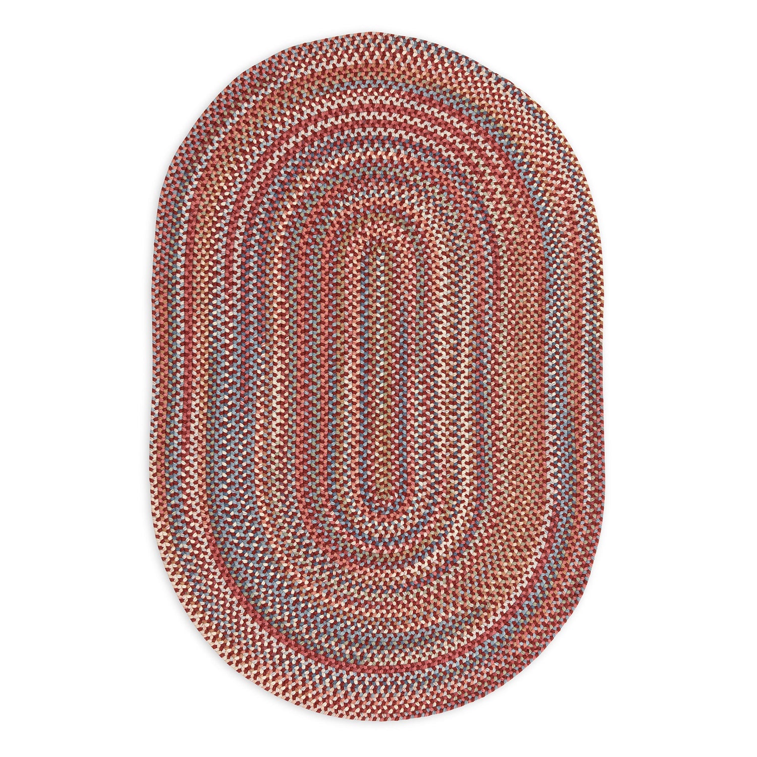 Blue Ridge Wool Braided Rug, 2'3