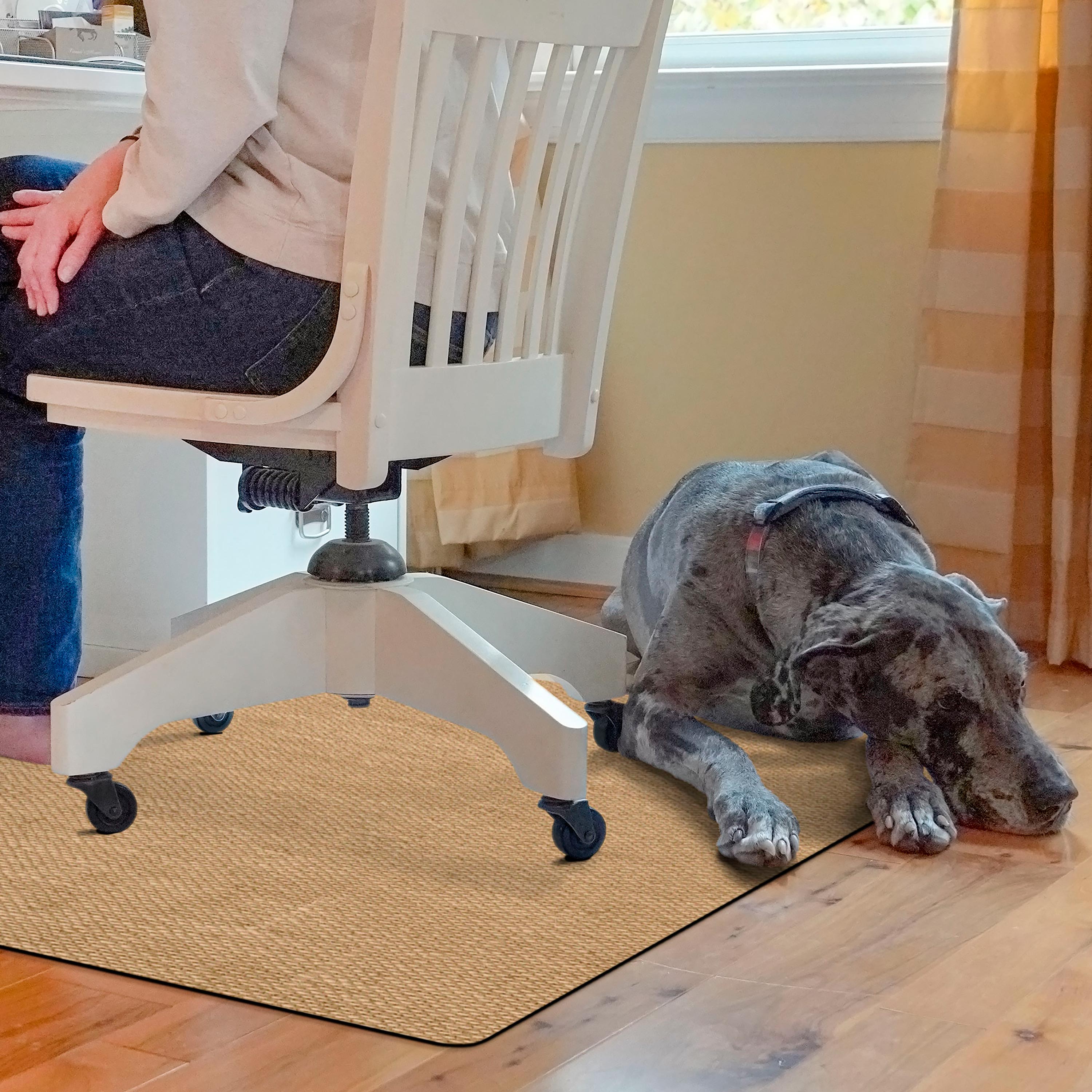 Burbury Weave Desk Chair Mat – Plow & Hearth
