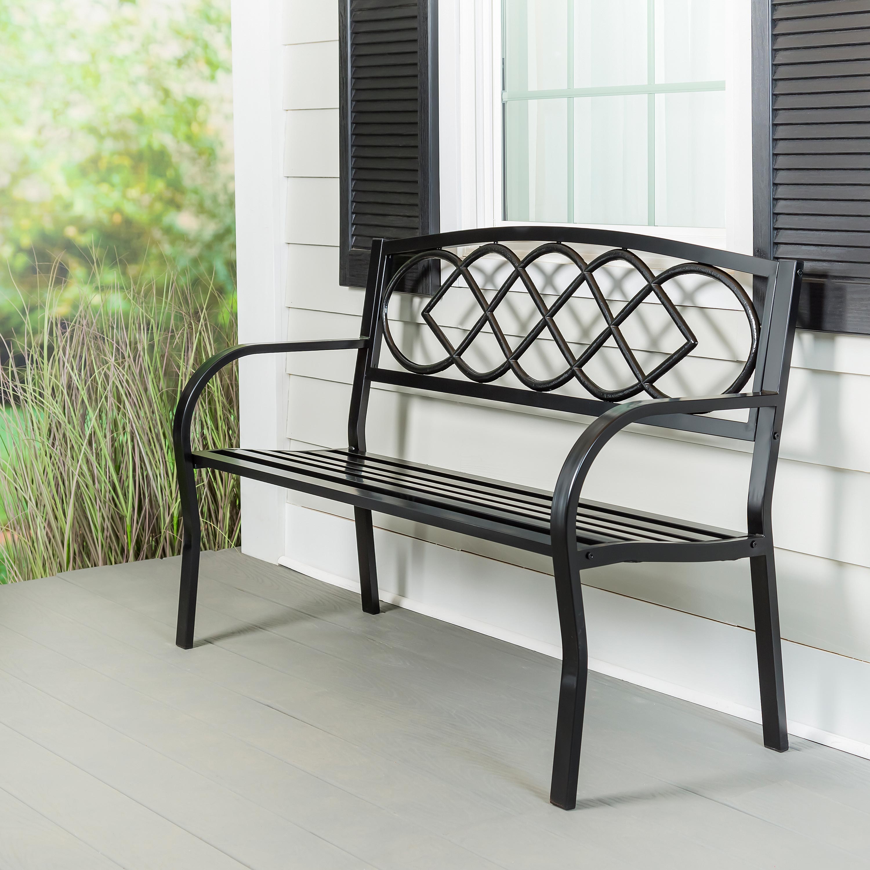 Celtic Knot Garden Bench – Plow & Hearth