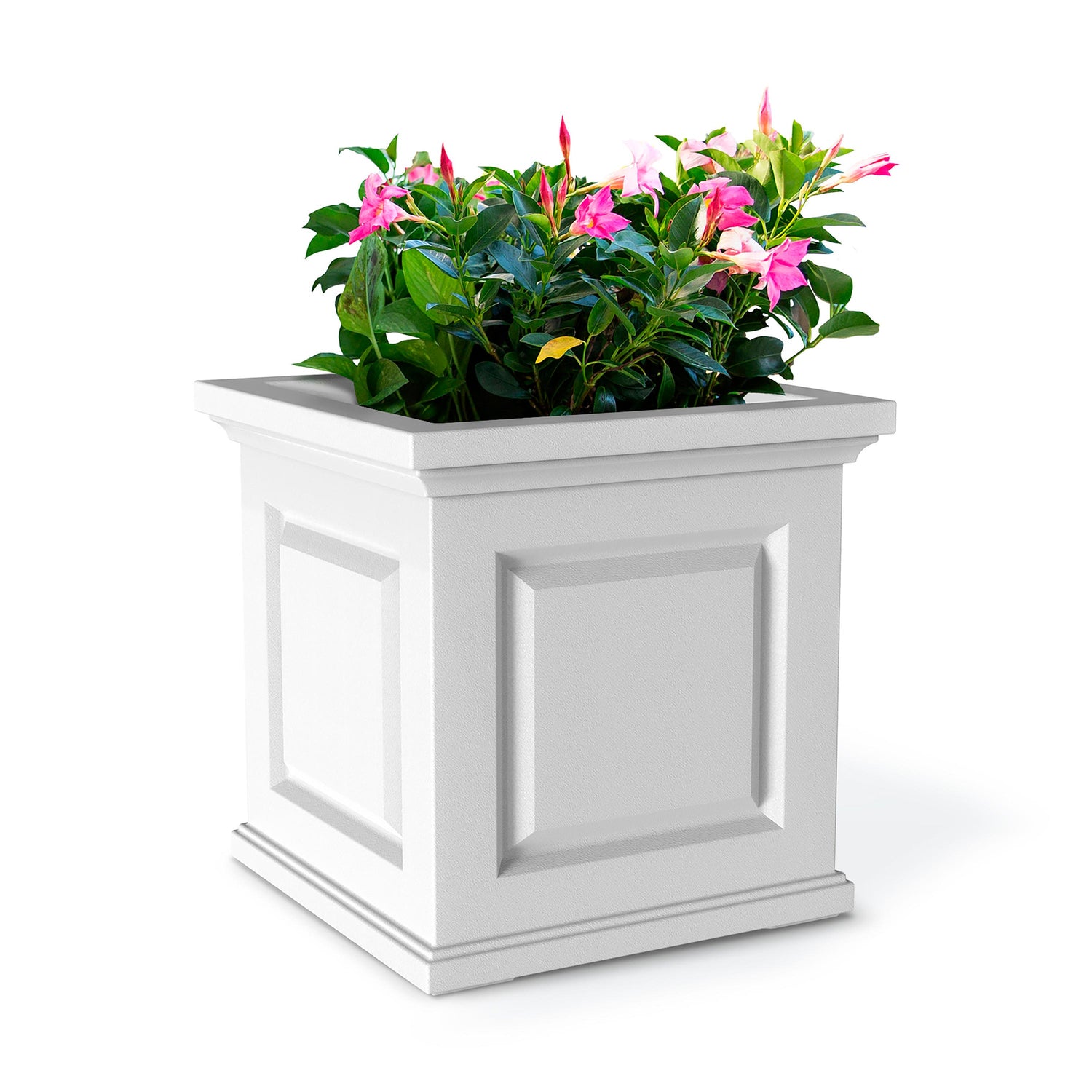 20 inch self watering planter Mayne Nantucket 20 in. Square Planter