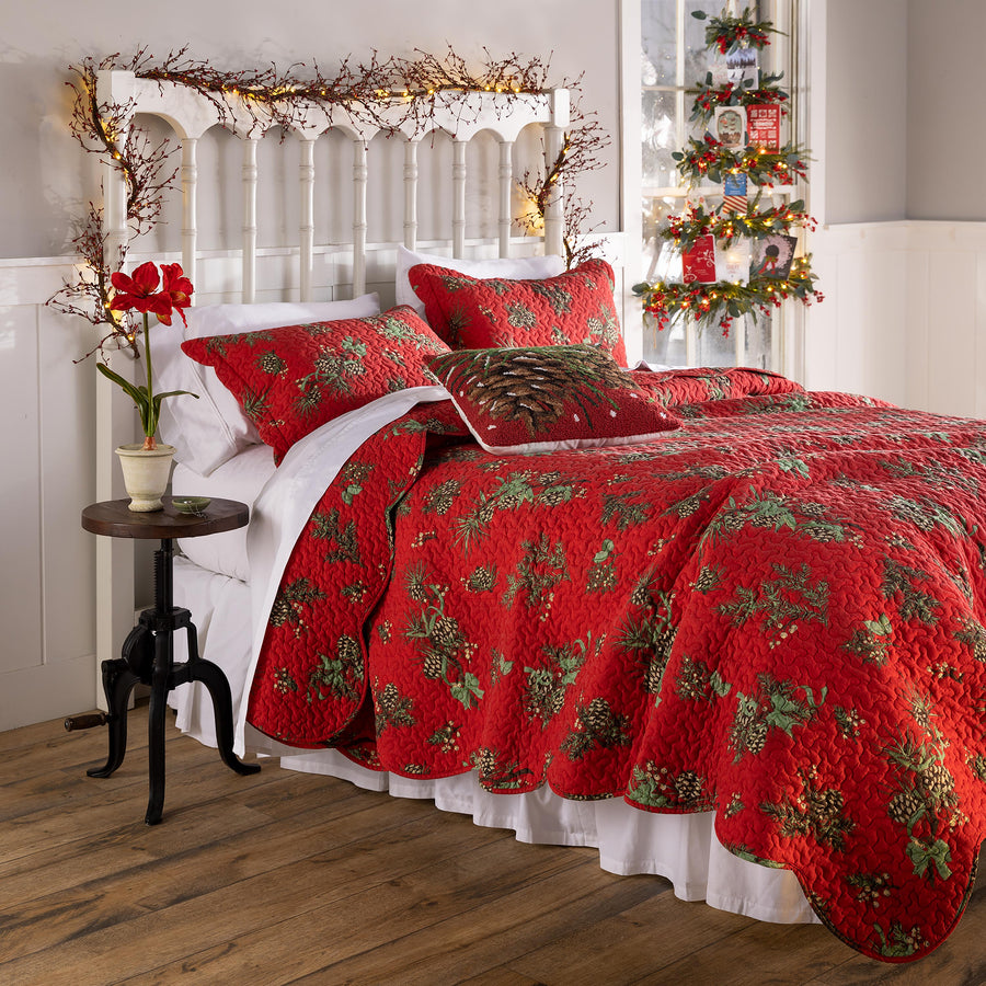 Lighted Hanging Wall Christmas Tree Plow & Hearth