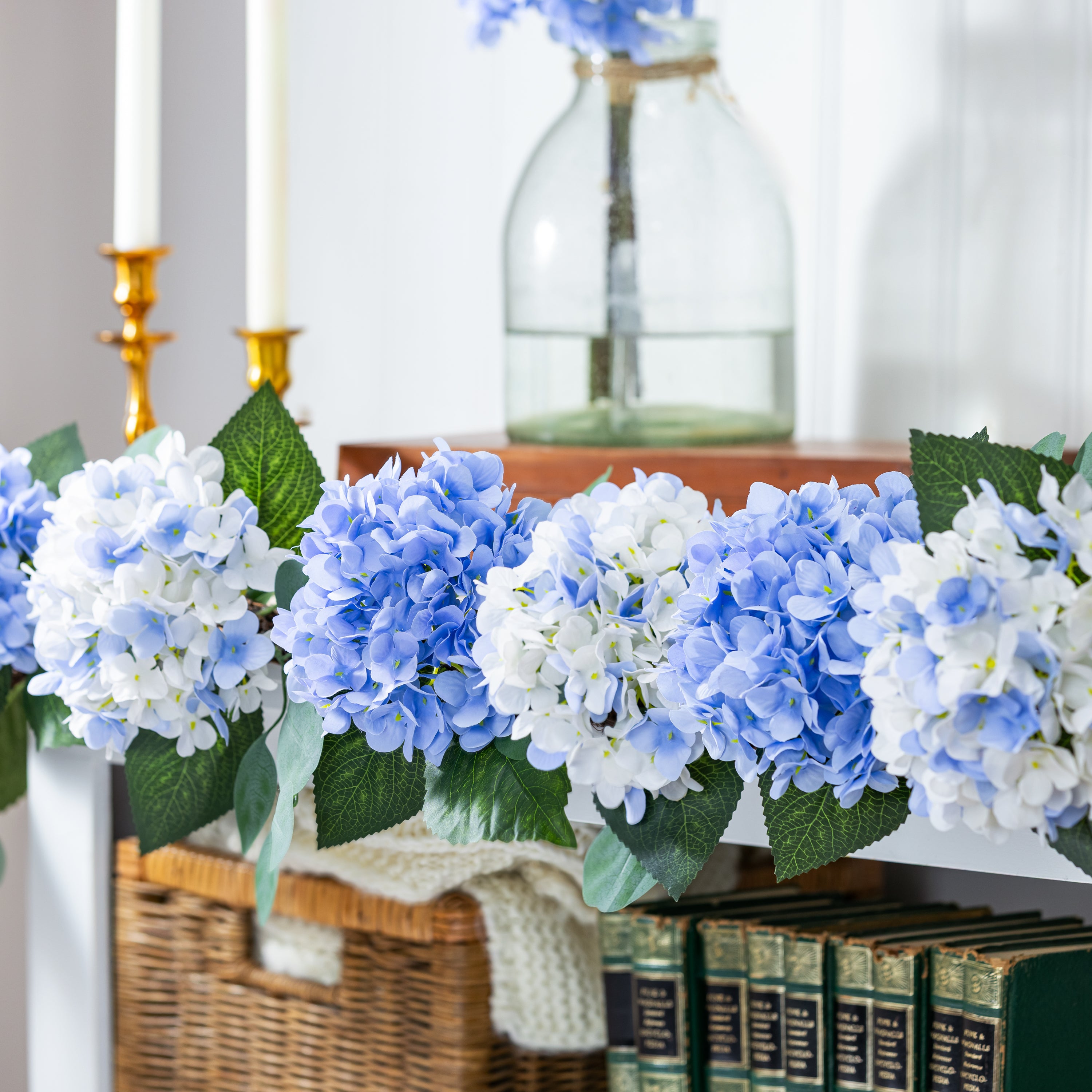 Plow & Hearth Hydrangea Garland