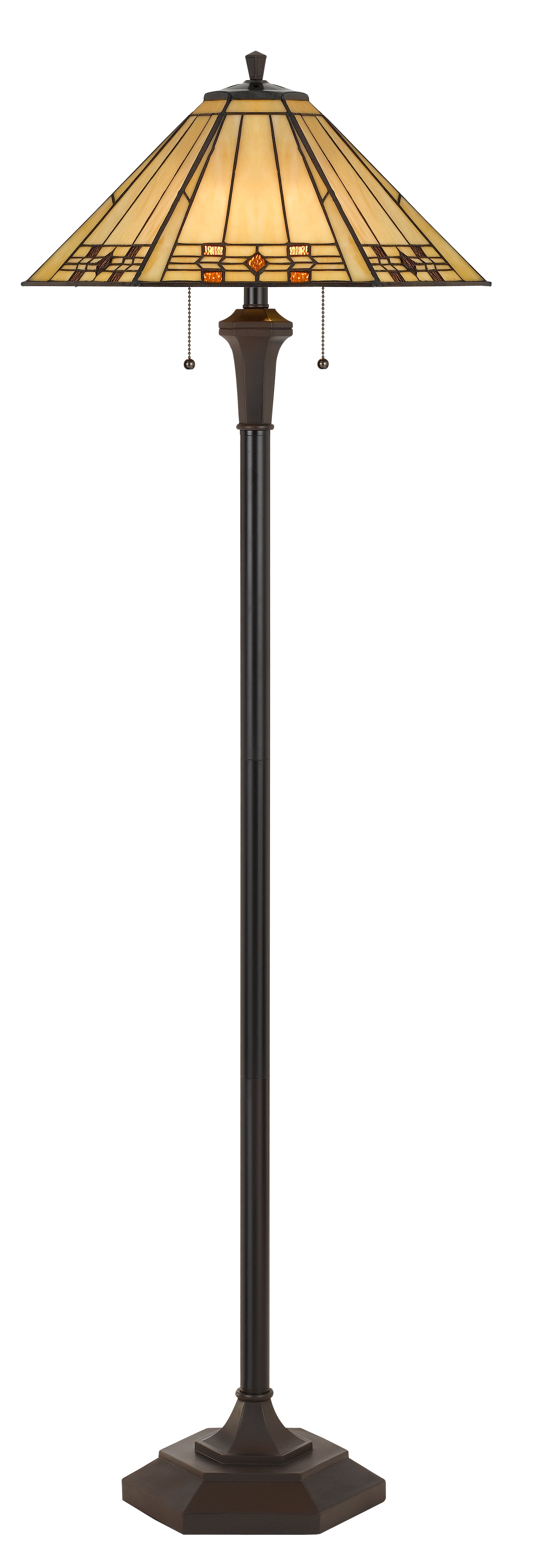 Prarie Glow Tiffany Floor Lamp – Plow & Hearth