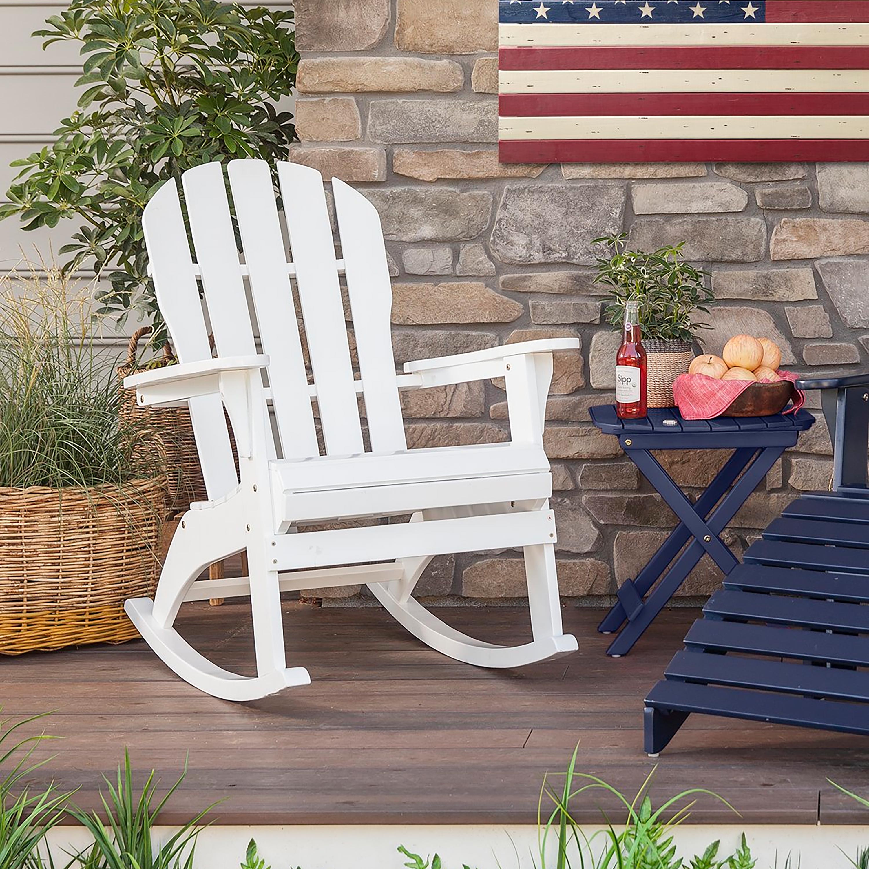 Wooden Adirondack Rocker | Plow & Hearth