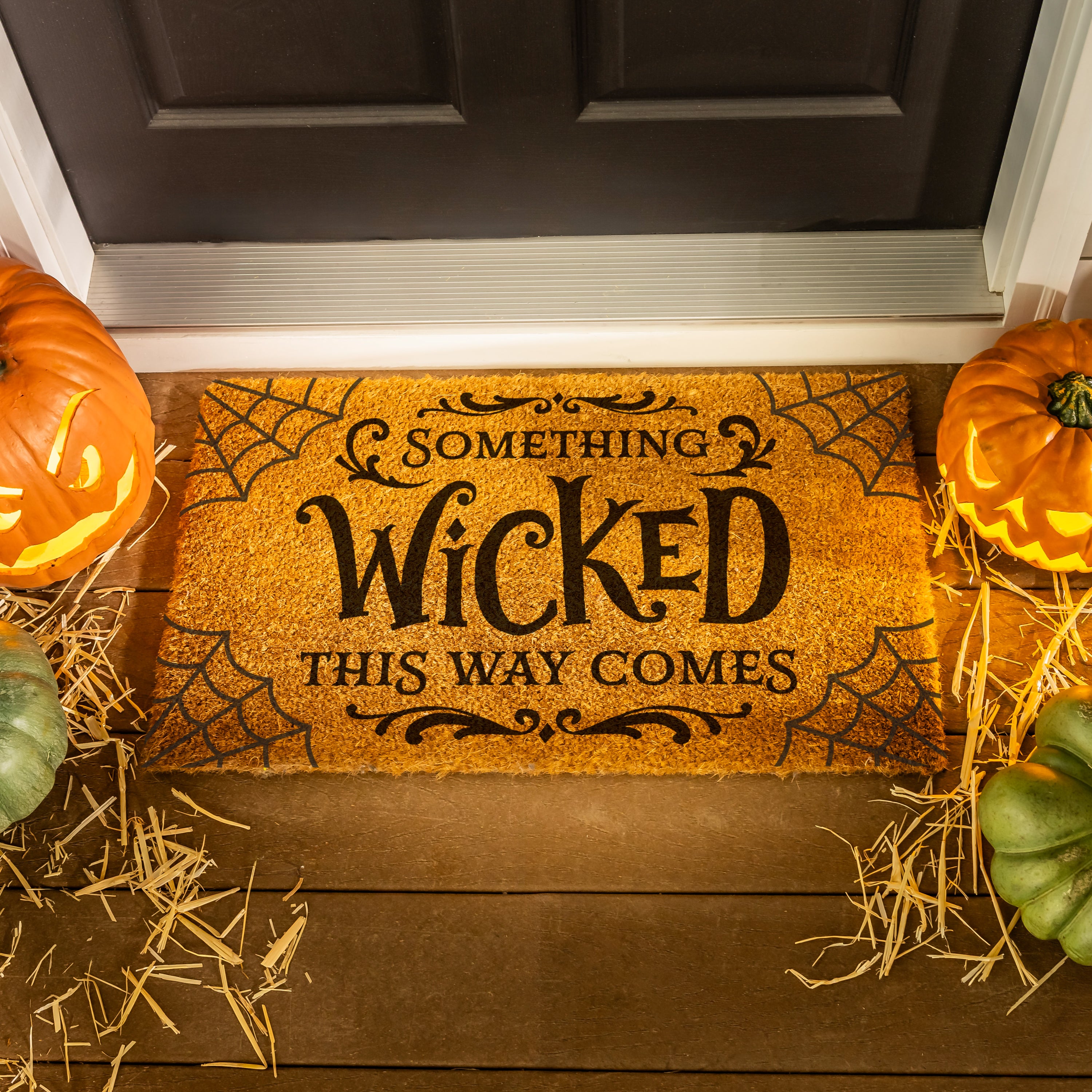 Haunted House Coir Mat - Thumbnail 2