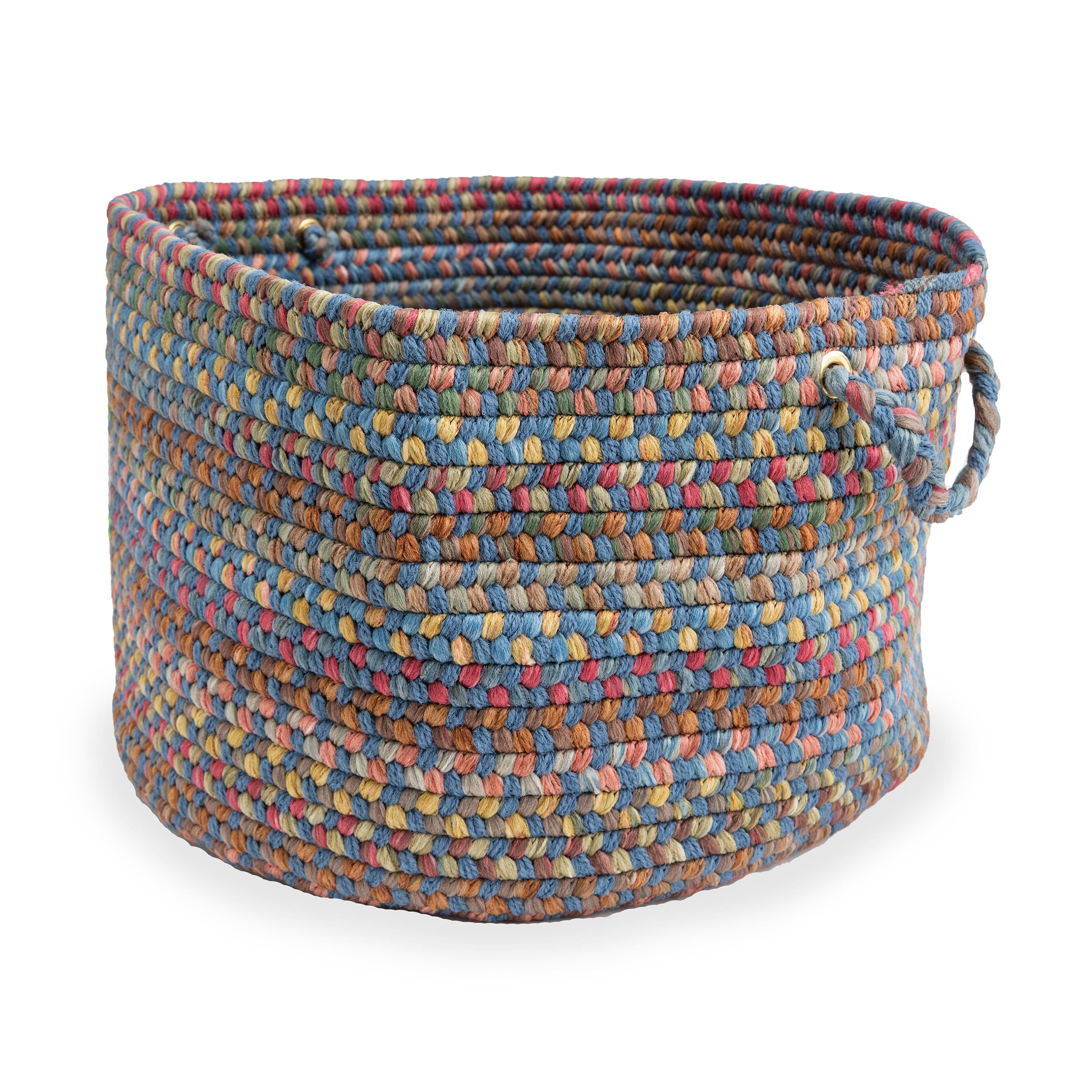 Afton Mountain Indoor/Outdoor Polypropylene Braided Basket with