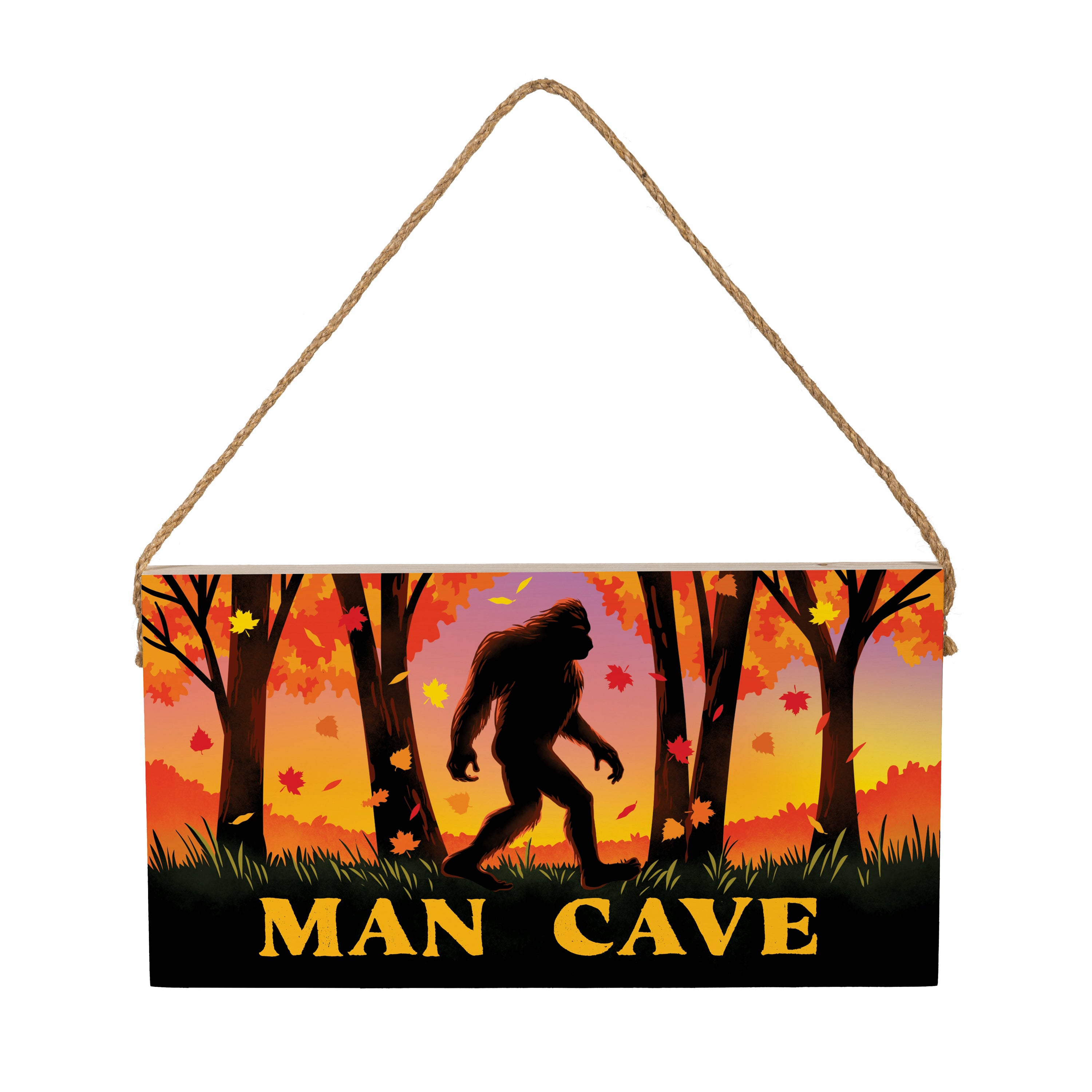 Harvest Bigfoot Hanging Sign, 