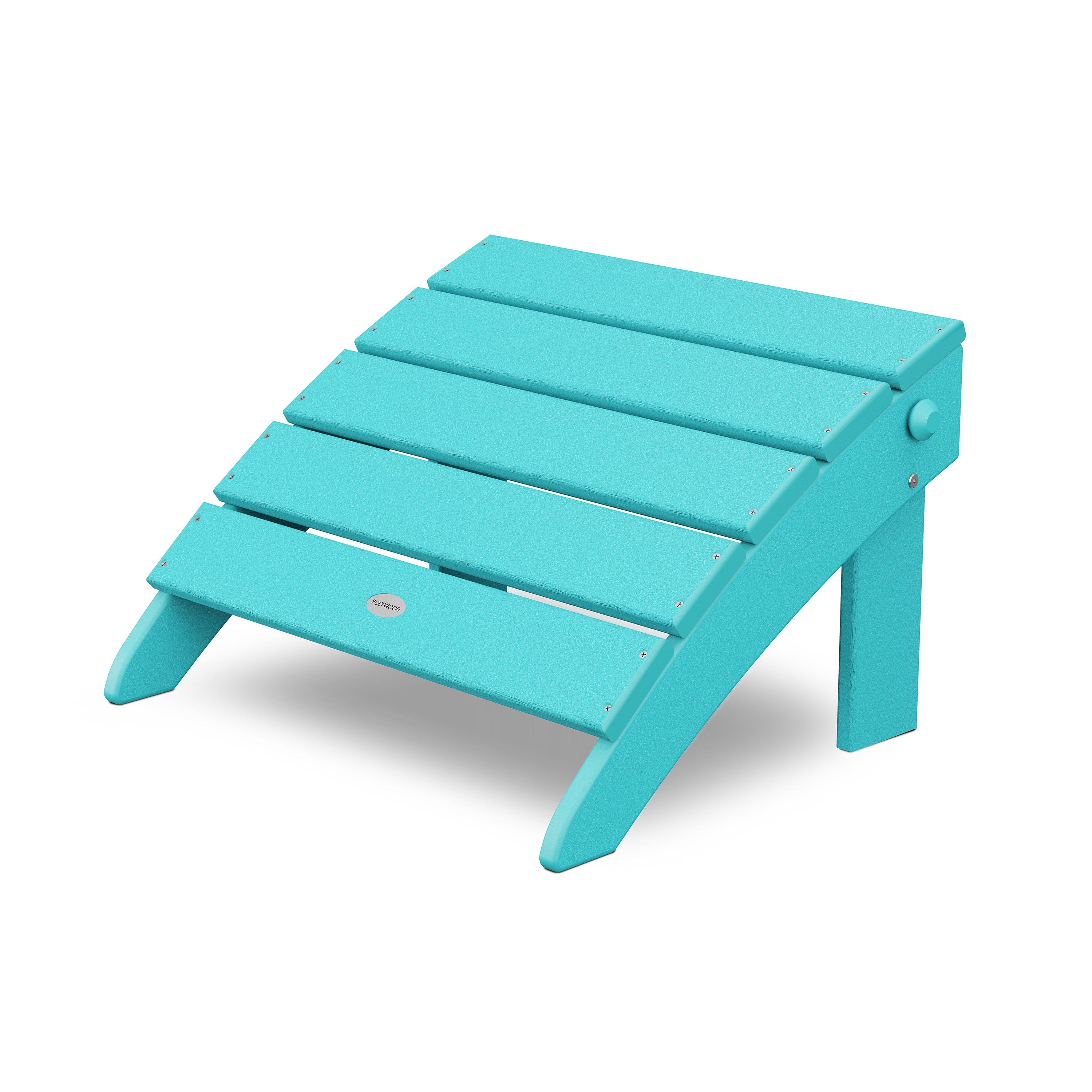 POLYWOOD® Classic Oversized Adirondack Folding Ottoman – Plow & Hearth