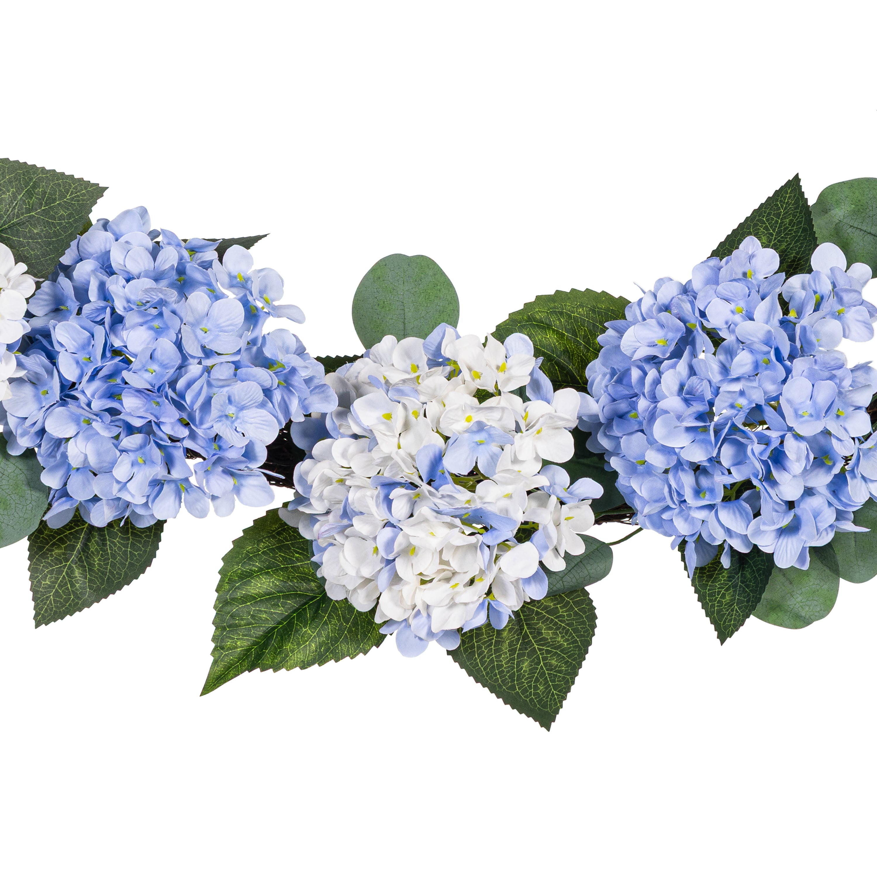 Plow & Hearth Hydrangea Garland - Thumbnail 2