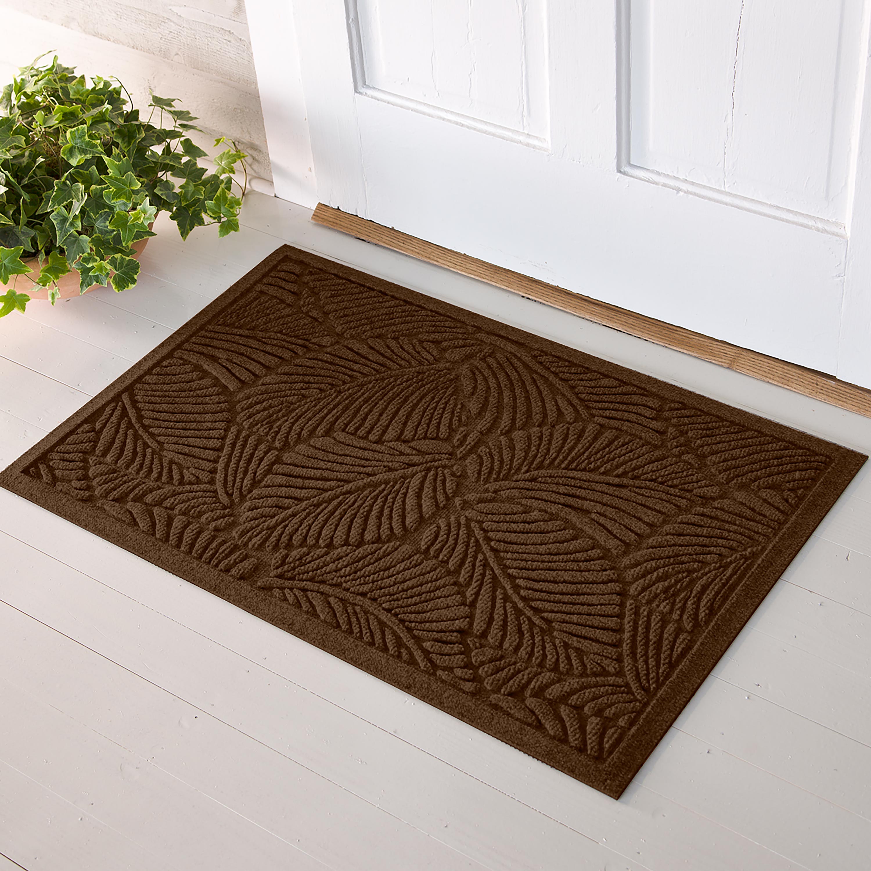 Waterhog Fern Doormat, 3' x 7' – Plow & Hearth