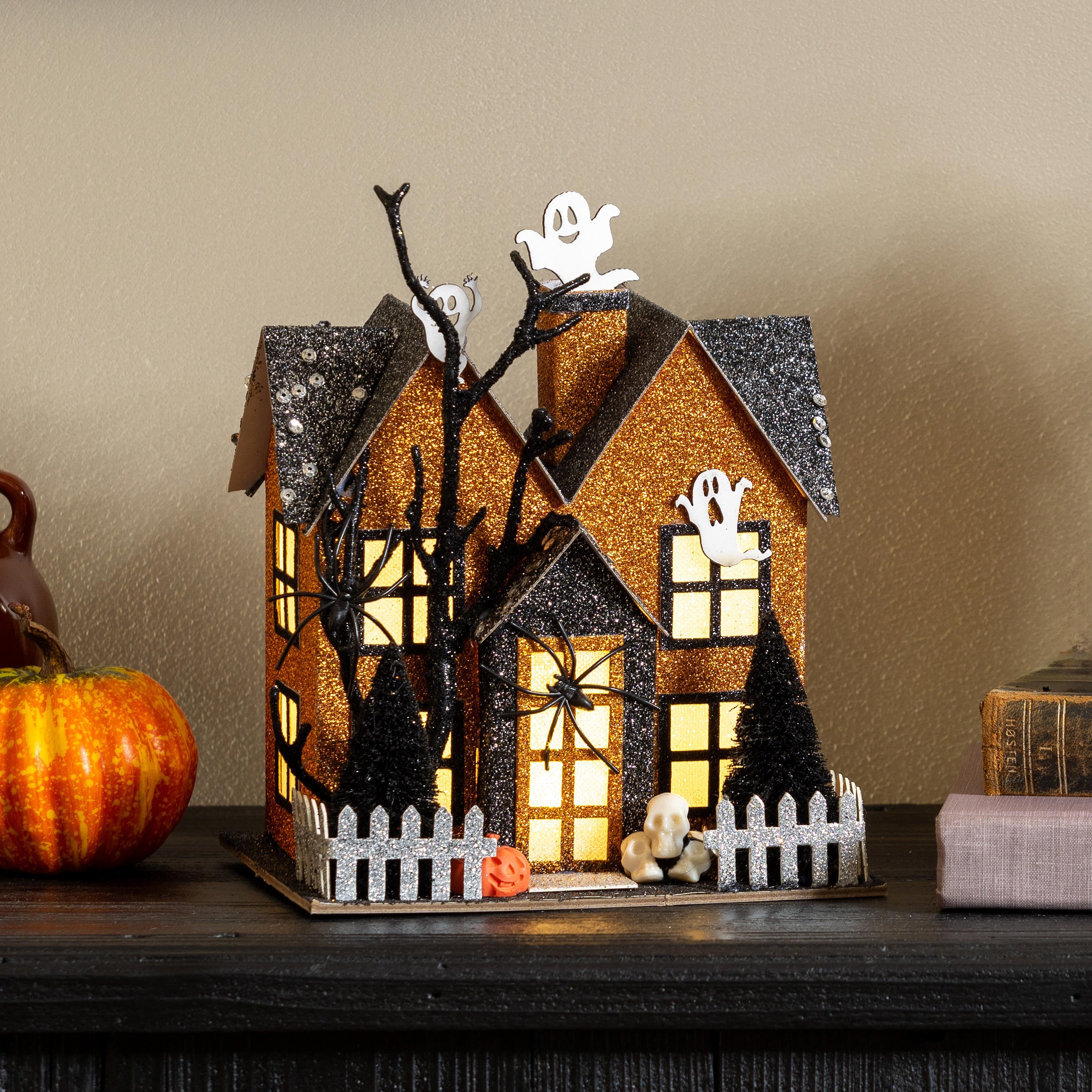 Haunted House LED Table Décor, 8.25